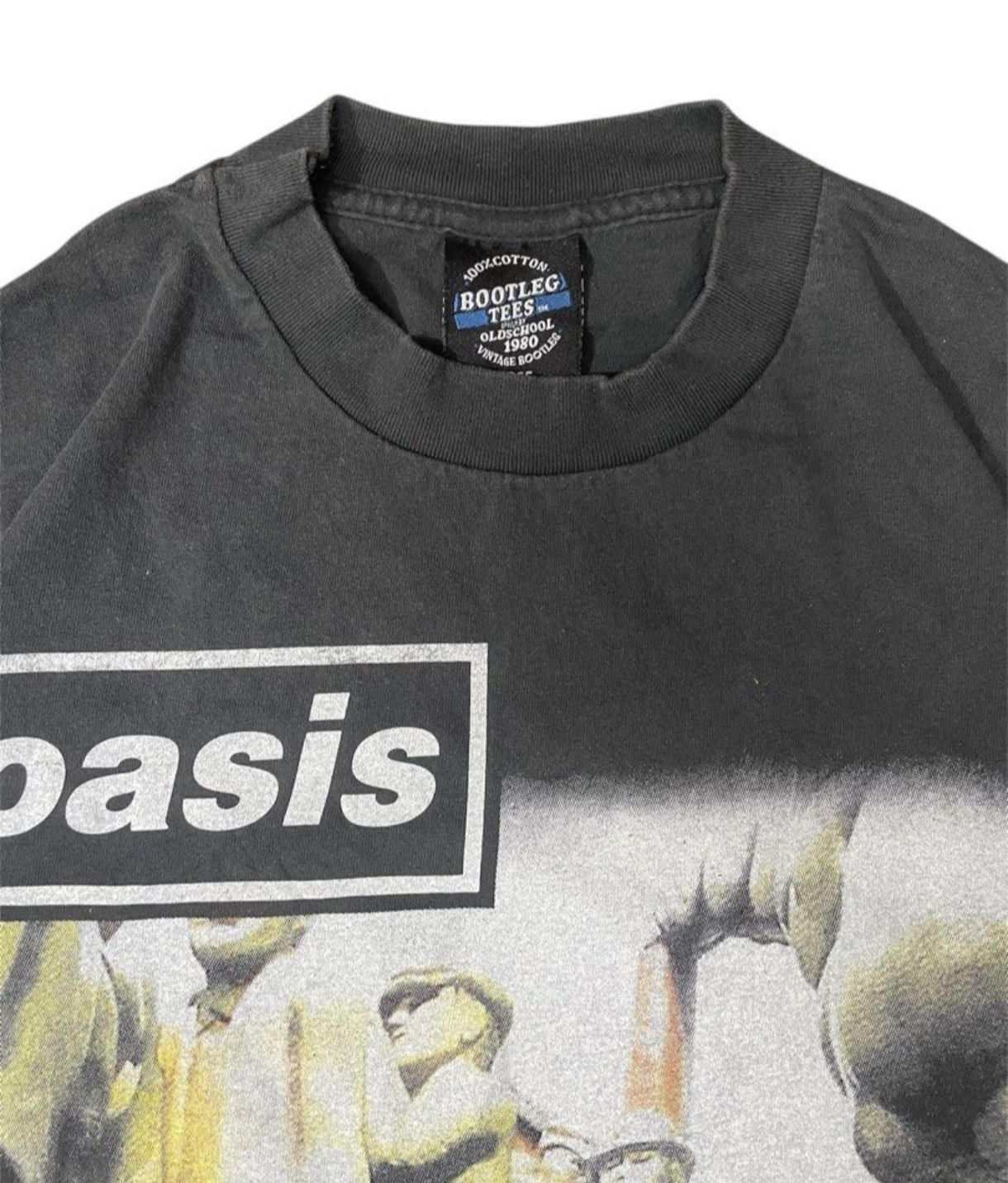 Band Tees × Vintage Oasis T-shirt "How Does It Feel!" Size US L / EU 52-54 / 3 - 3 Thumbnail