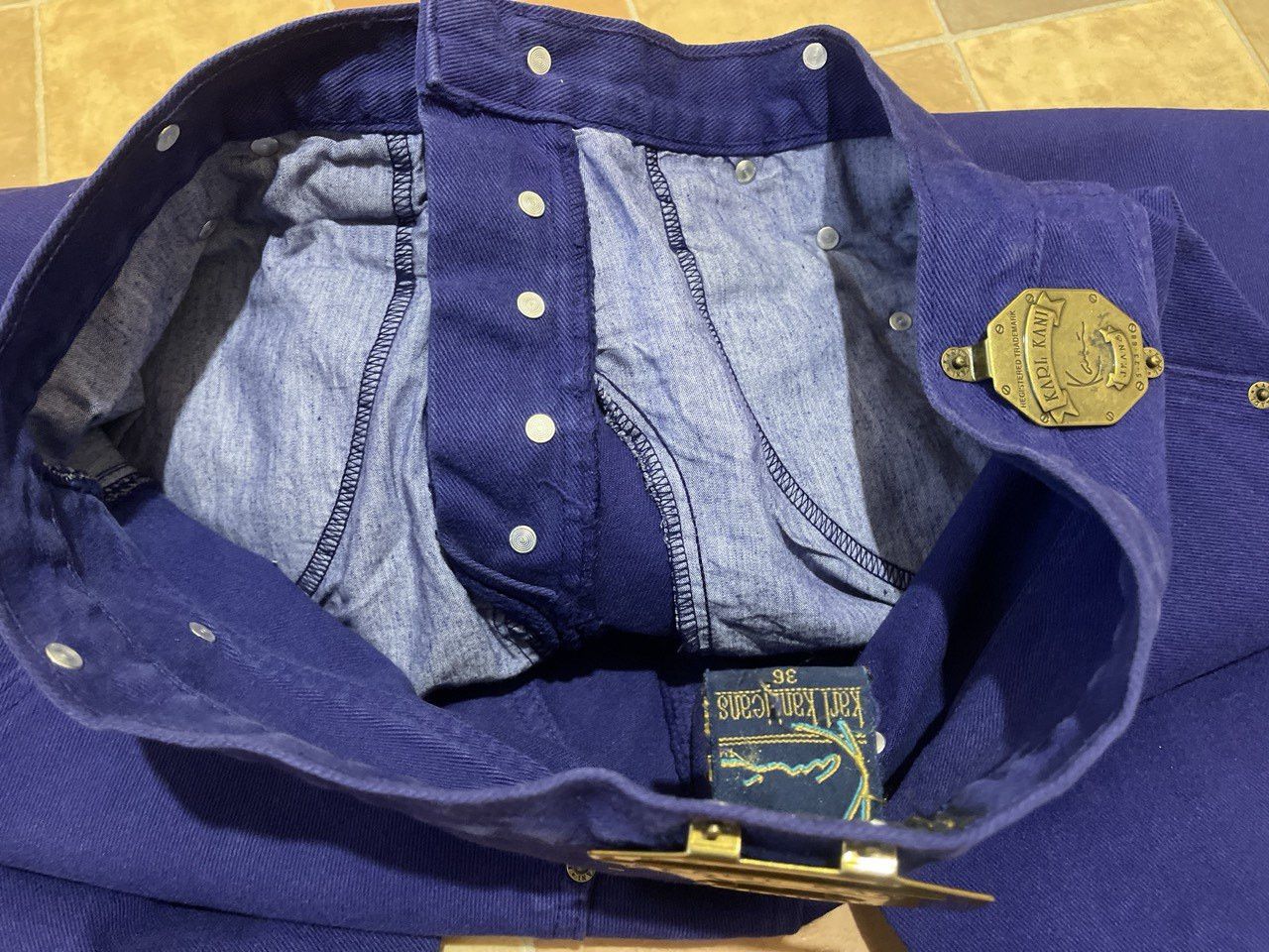 Karl Kani KARL KANI jeans, vintage baggy Kani, 90s hip hop 1990s 36 Size US 36 / EU 52 - 4 Thumbnail