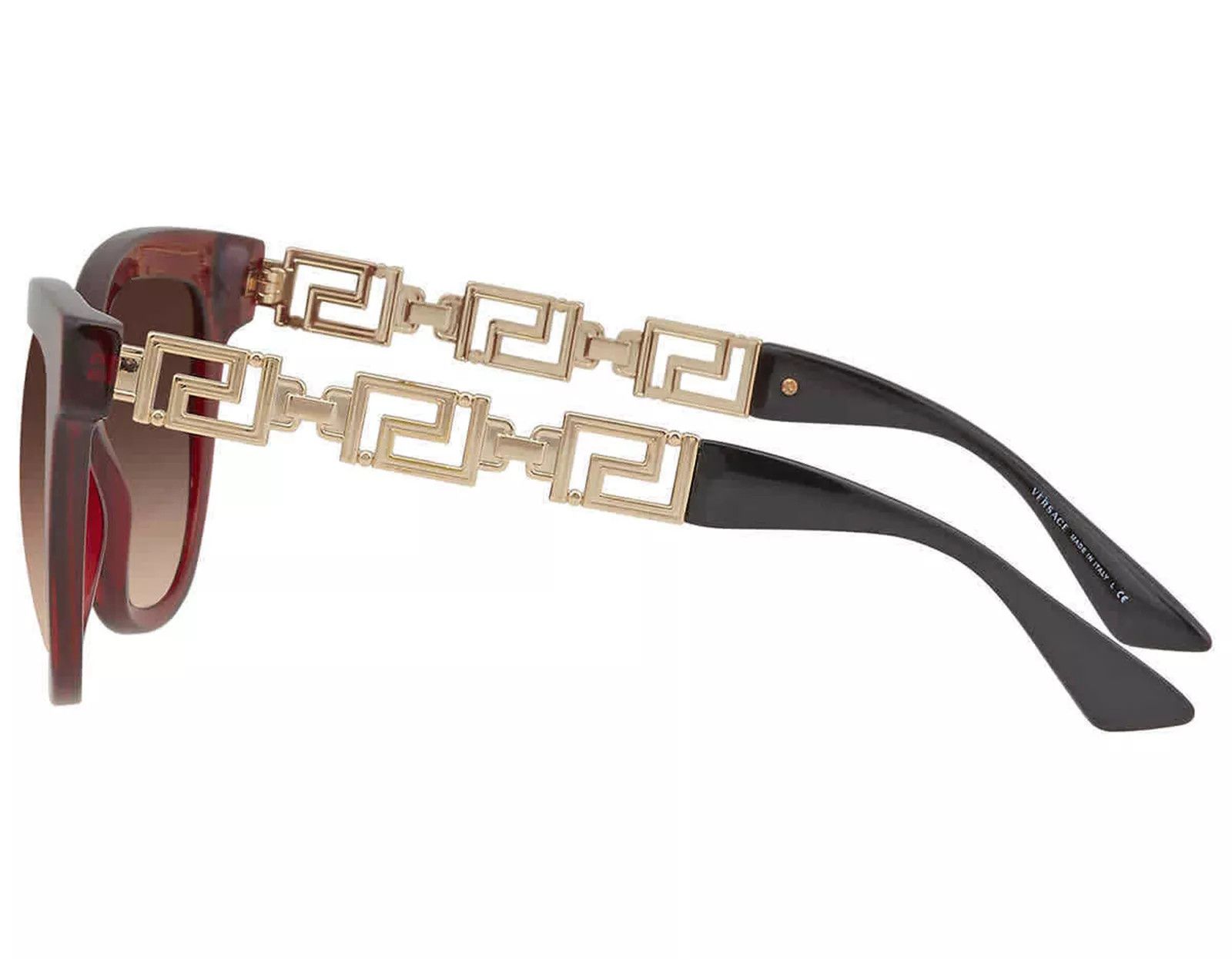 Versace NEW VERSACE VE4394-38813 Red Gold Size ONE SIZE - 3 Thumbnail