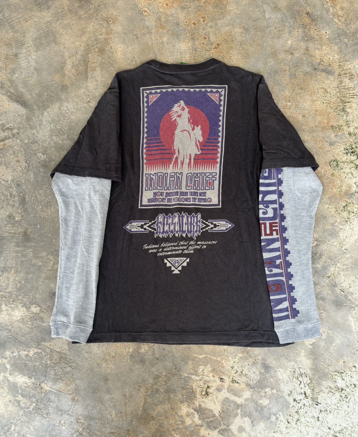 Hysteric Glamour Y2k Double Layer Kiss Mart Ifsixwasnine Lgb Punk Style Size US M / EU 48-50 / 2 - 2 Thumbnail