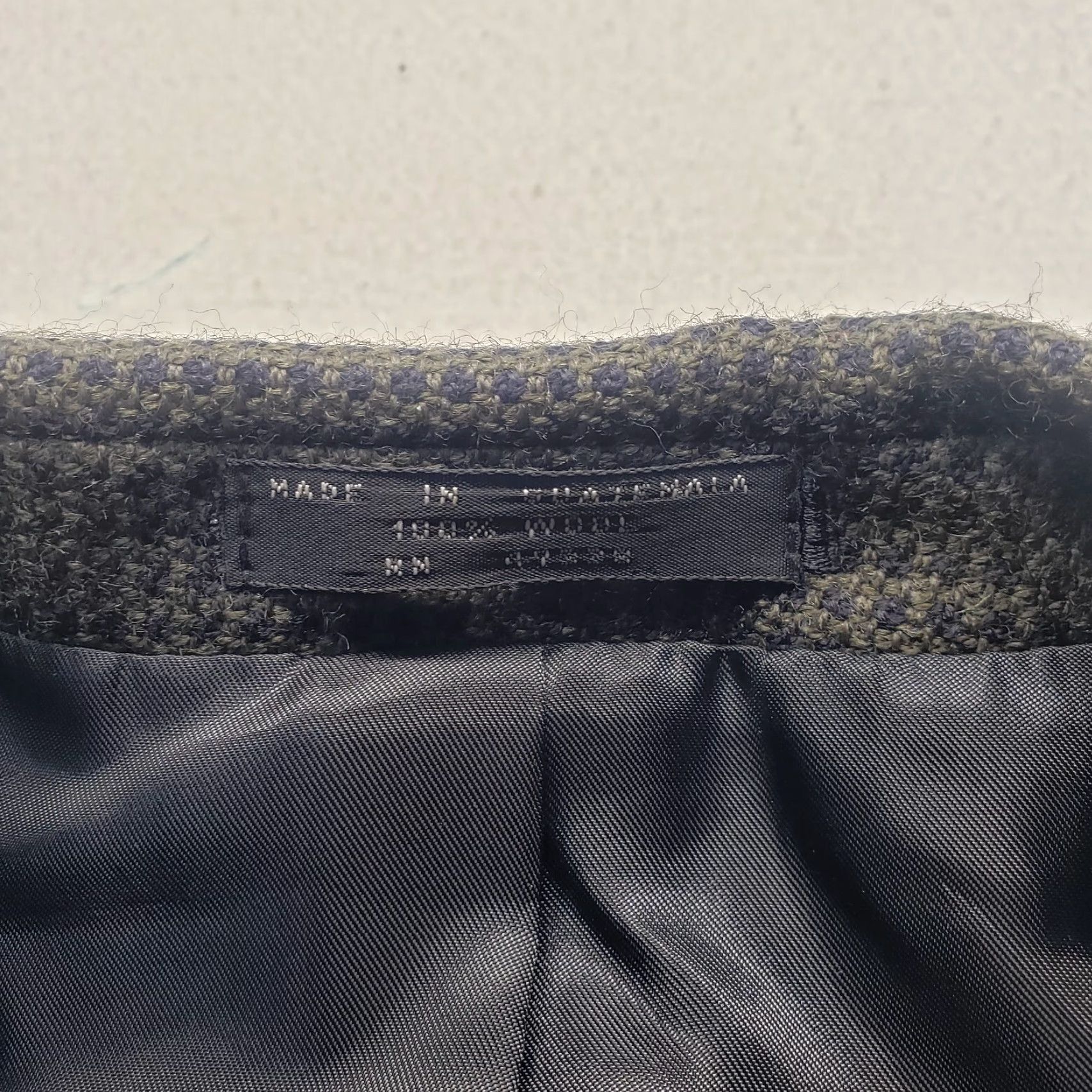 Jones New York Jones New York Sport Coat Gray Mens 46R 100% Wool Blazer Jacket Office Career Size 46R - 3 Thumbnail