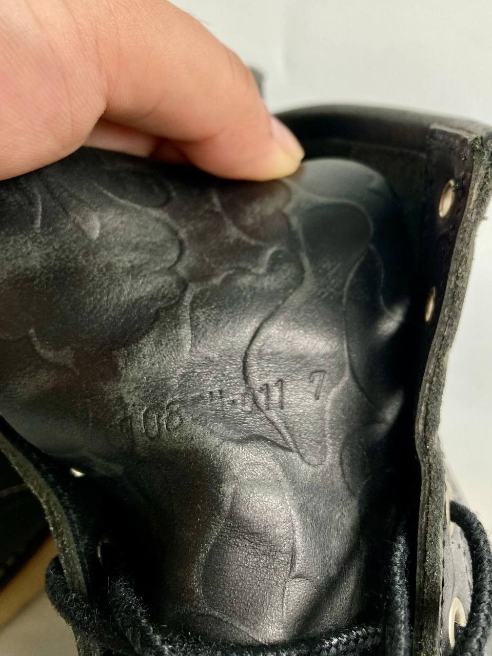 Bape OG 2009 Simple Soldier Black Camo Boots Size US 7.5 / EU 40-41 - 9 Thumbnail