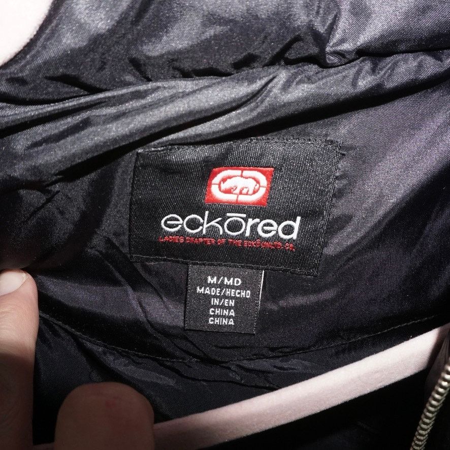 Vintage Medium - Vintage Y2K Ecko red zip up quilted puffer jacket Size M / US 6-8 / IT 42-44 - 2 Thumbnail