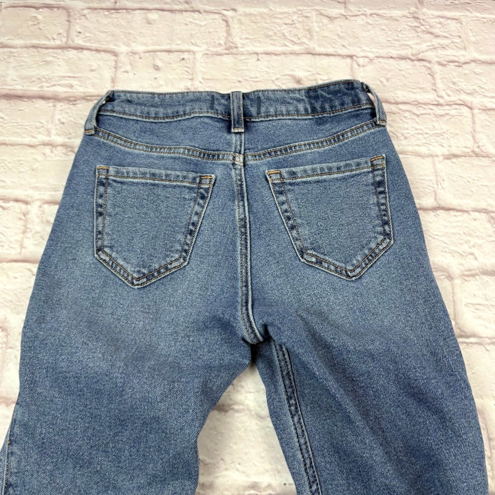 Abercrombie & Fitch Abercrombie & Fitch The Skinny Jeans Womens 0R Medium Wash Blue Mid Rise Denim Jeans Size 25" / US 0 / IT 36 - 3 Thumbnail