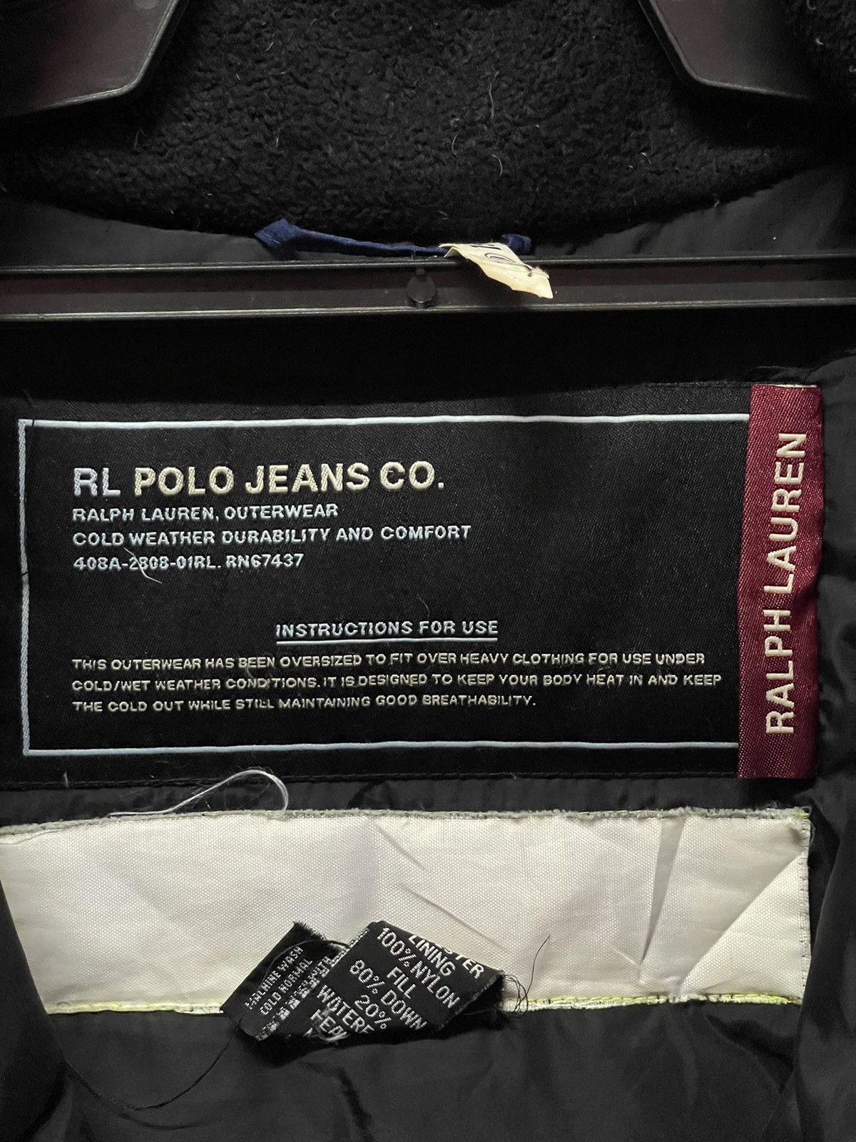 Polo Ralph Lauren Vintage Y2K Polo Ralph Lauren Puffer Jacket🔥🔥🔥 Size US L / EU 52-54 / 3 - 4 Thumbnail