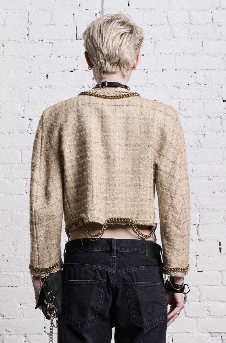 R13 R13 Square Shoulder Tweed Jacket - RP.2350€ Size M / US 6-8 / IT 42-44 - 6 Thumbnail
