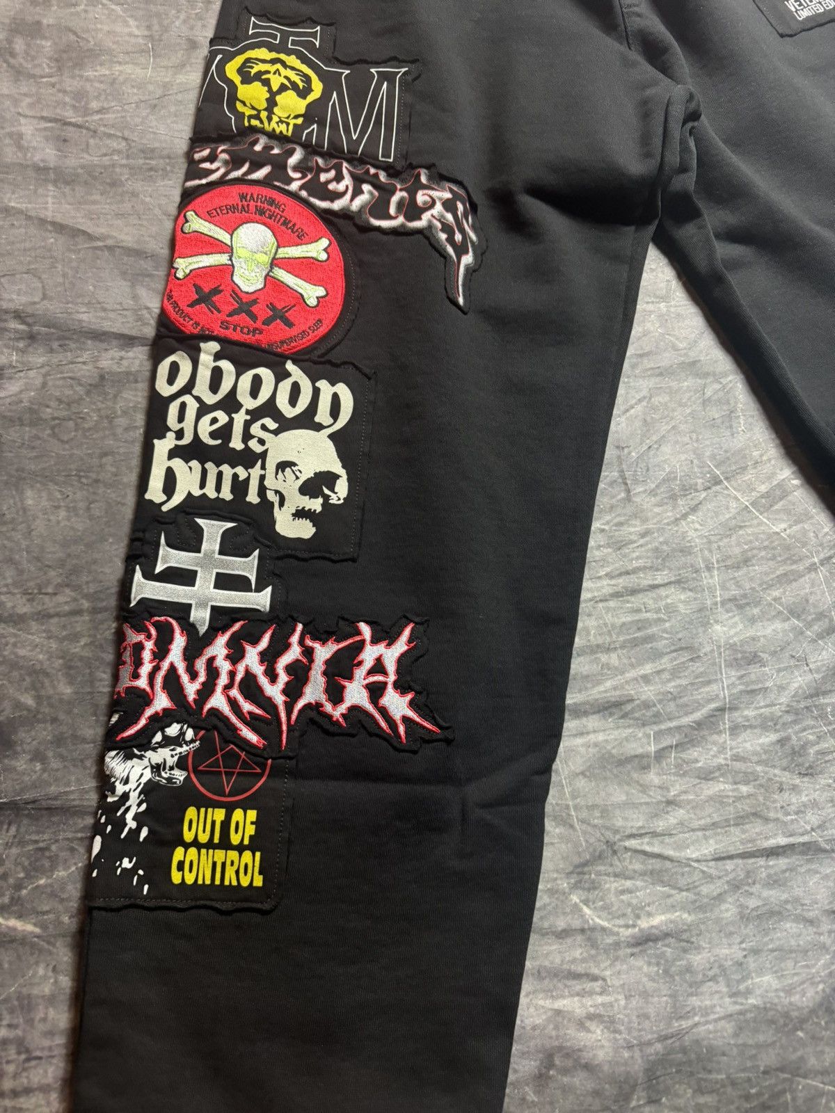 Vetements Vetements Metal Patchwork Sweatpants in Black Size US 34 / EU 50 - 3 Thumbnail