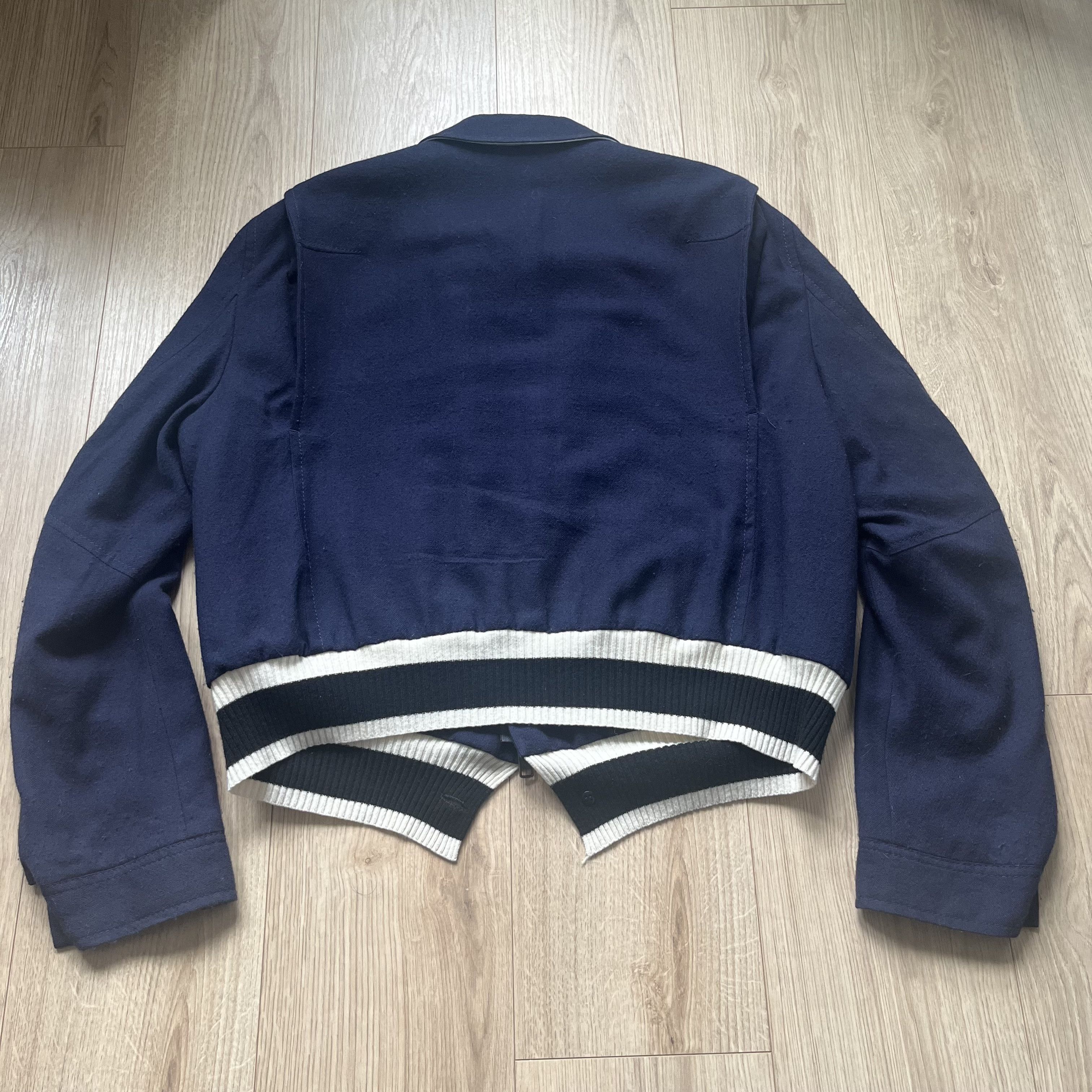 Haider Ackermann FW18 Wool Bomber Jacket Size US L / EU 52-54 / 3 - 2 Thumbnail
