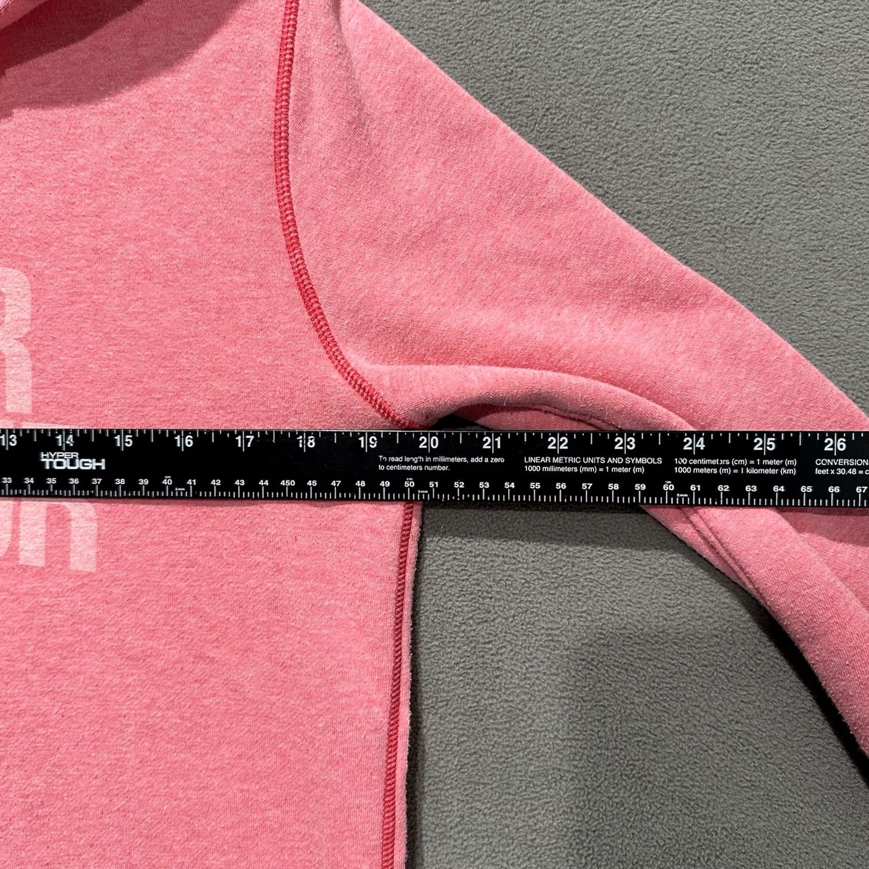 Under Armour Under armour Hoodie Womens Large Pink V-Neck Graphic Print Relaxed Sweatshirt Size L / US 10 / IT 46 - 4 Thumbnail