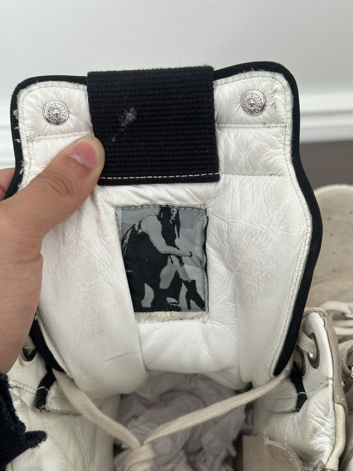 Chrome Hearts × Rick Owens Chrome Hearts Geobaskets Size US 10 / EU 43 - 8 Thumbnail
