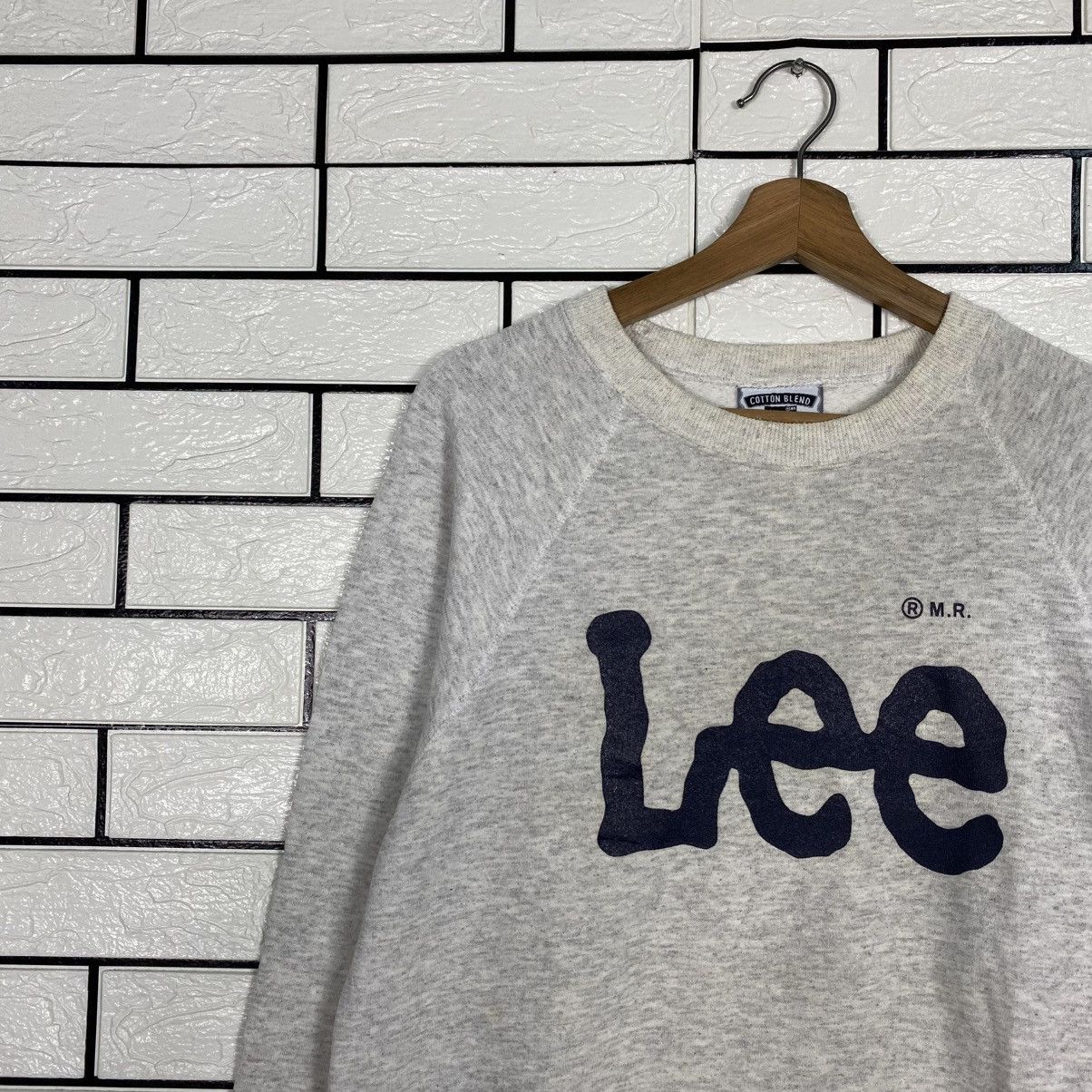 Lee 📌Vintage Sweatshirt Crewneck Lee Big Logo Size US L / EU 52-54 / 3 - 8 Thumbnail