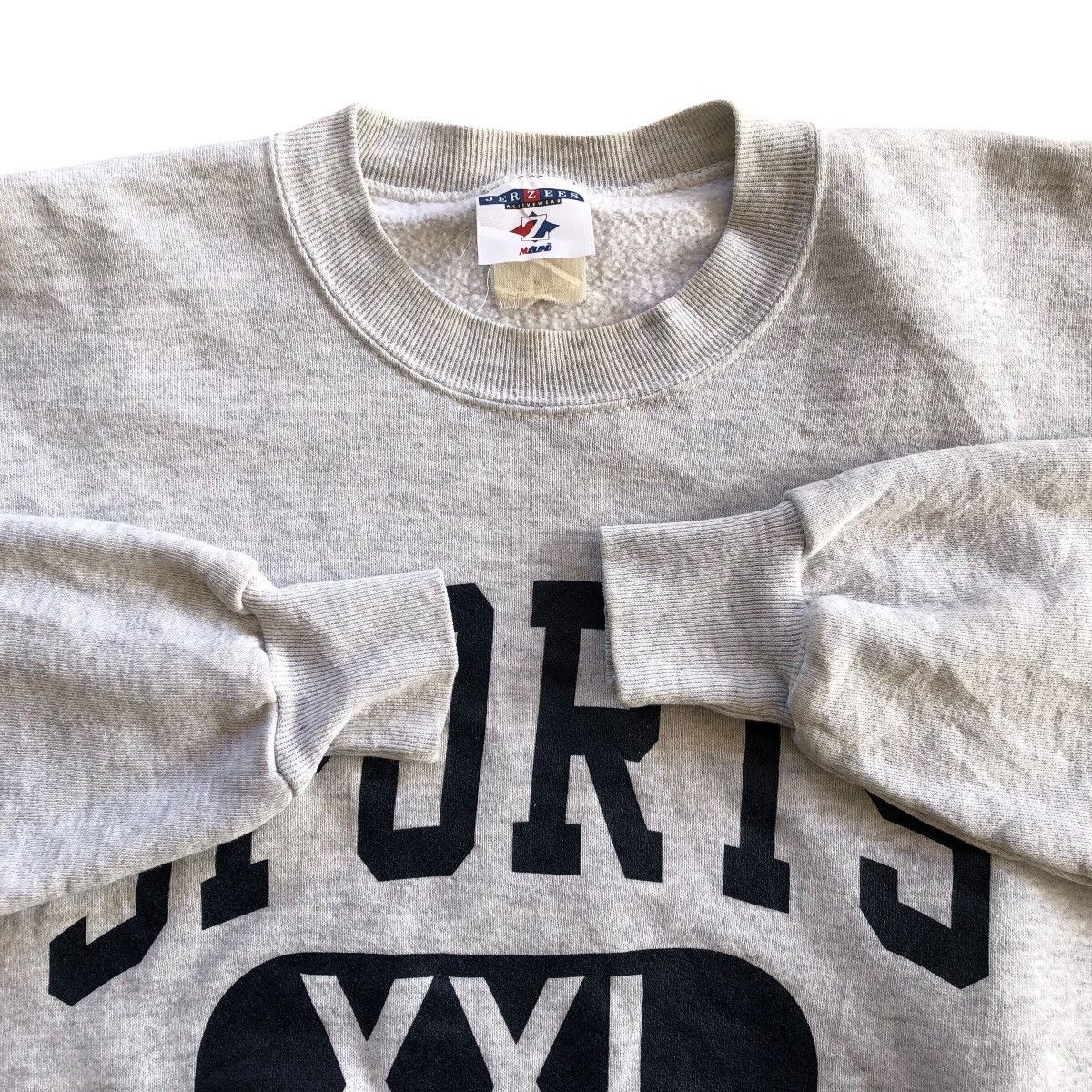 Jerzees × Vintage Vintage JERZEES Sports Illustrated Big Logo Sweatshirt Size US L / EU 52-54 / 3 - 5 Thumbnail