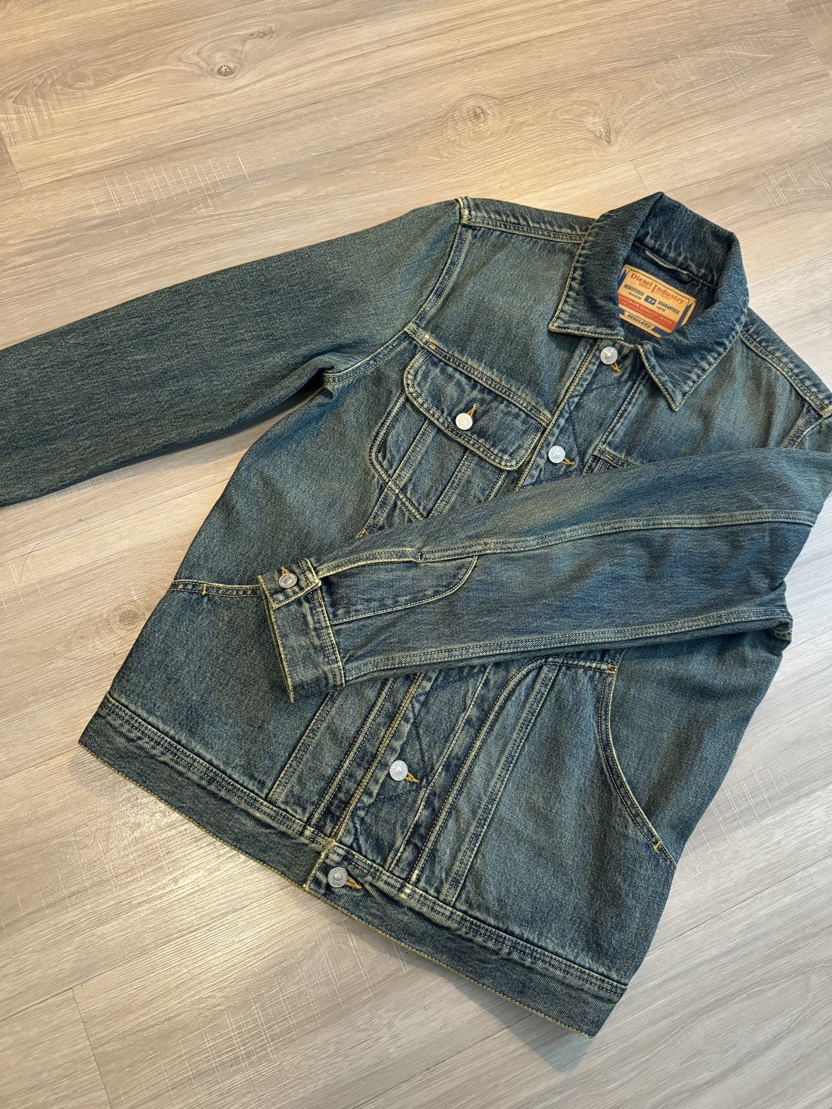 Diesel D-RILEY TRUCKER JACKET Size US S / EU 44-46 / 1 - 3 Thumbnail