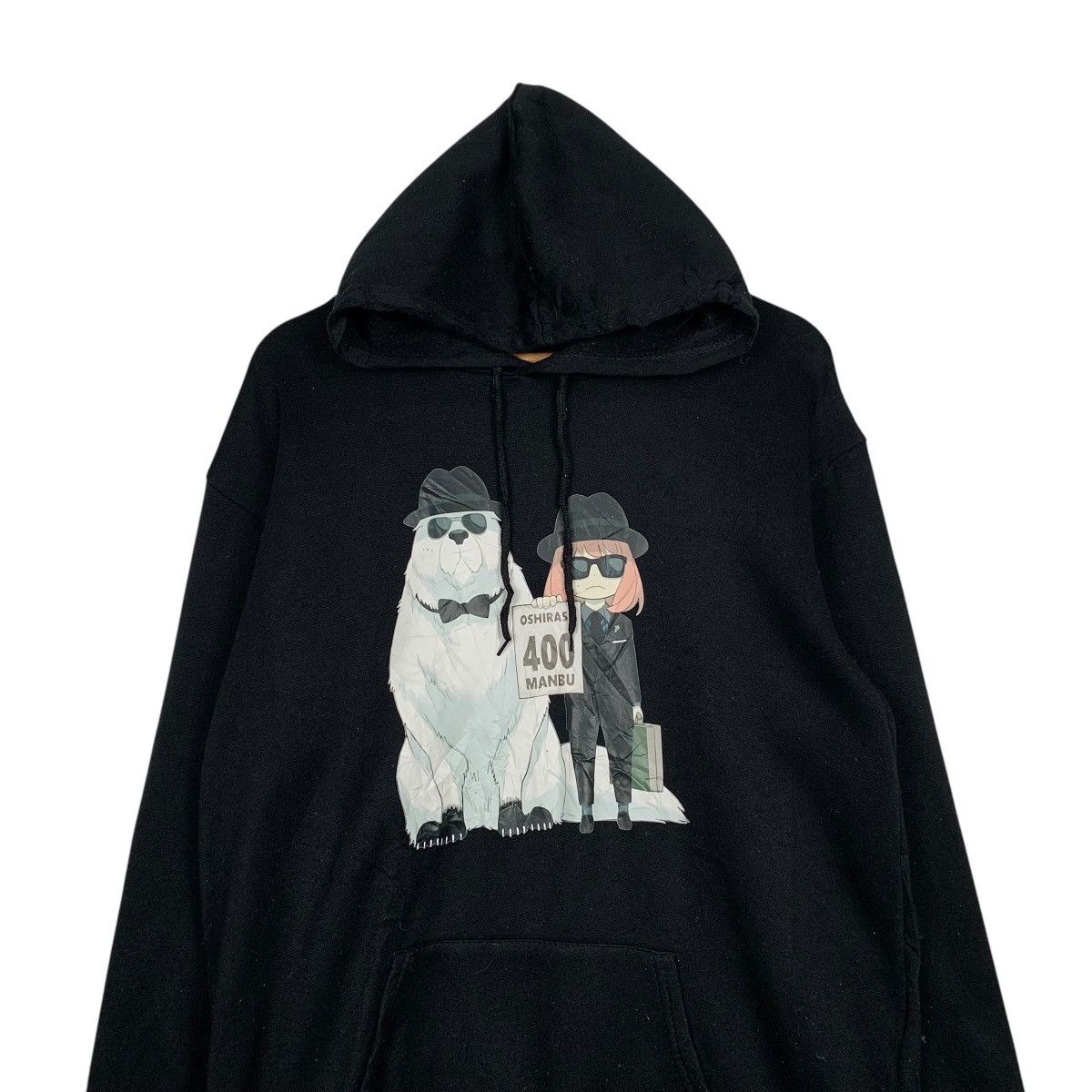 Japanese Brand Oshirase 400 Manbu Hoodie Size US XL / EU 56 / 4 - 2 Thumbnail