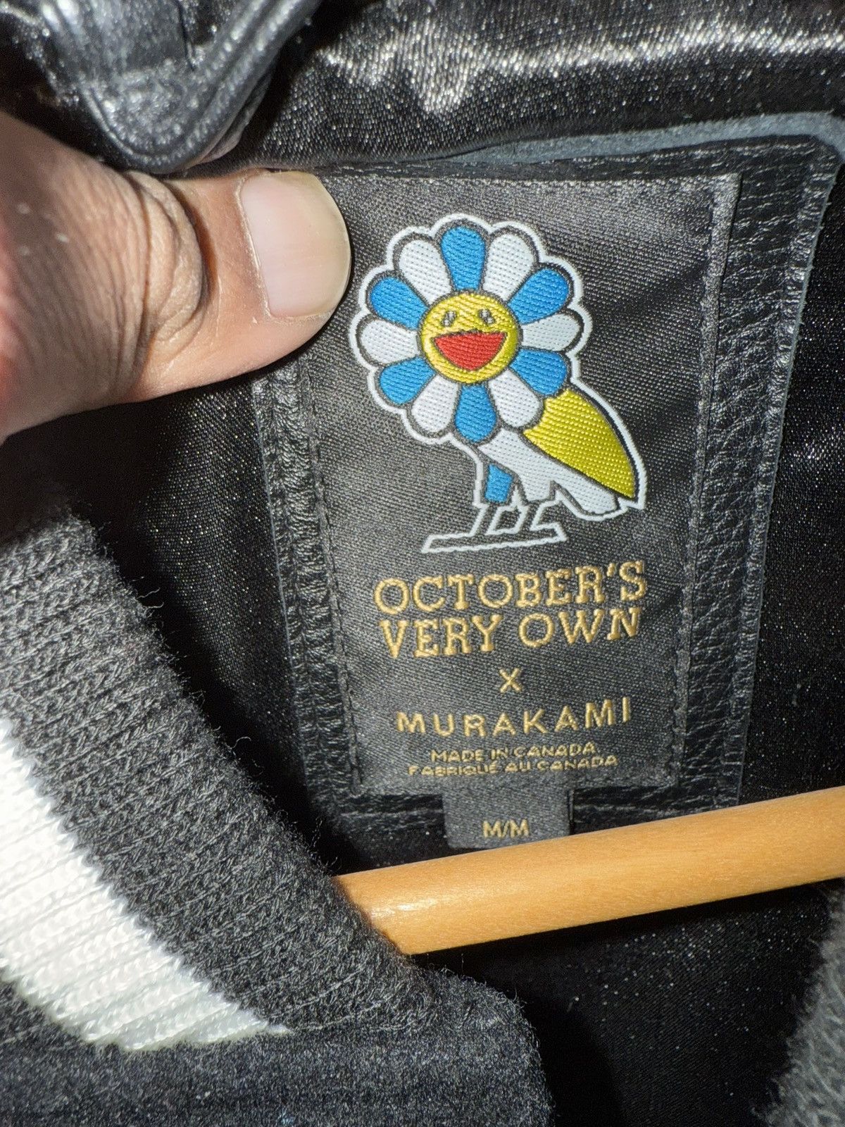 October's Very Own × Takashi Murakami Takashi Murakami X OVO Octobers Very Own Varsity Jacket Size US M / EU 48-50 / 2 - 4 Thumbnail