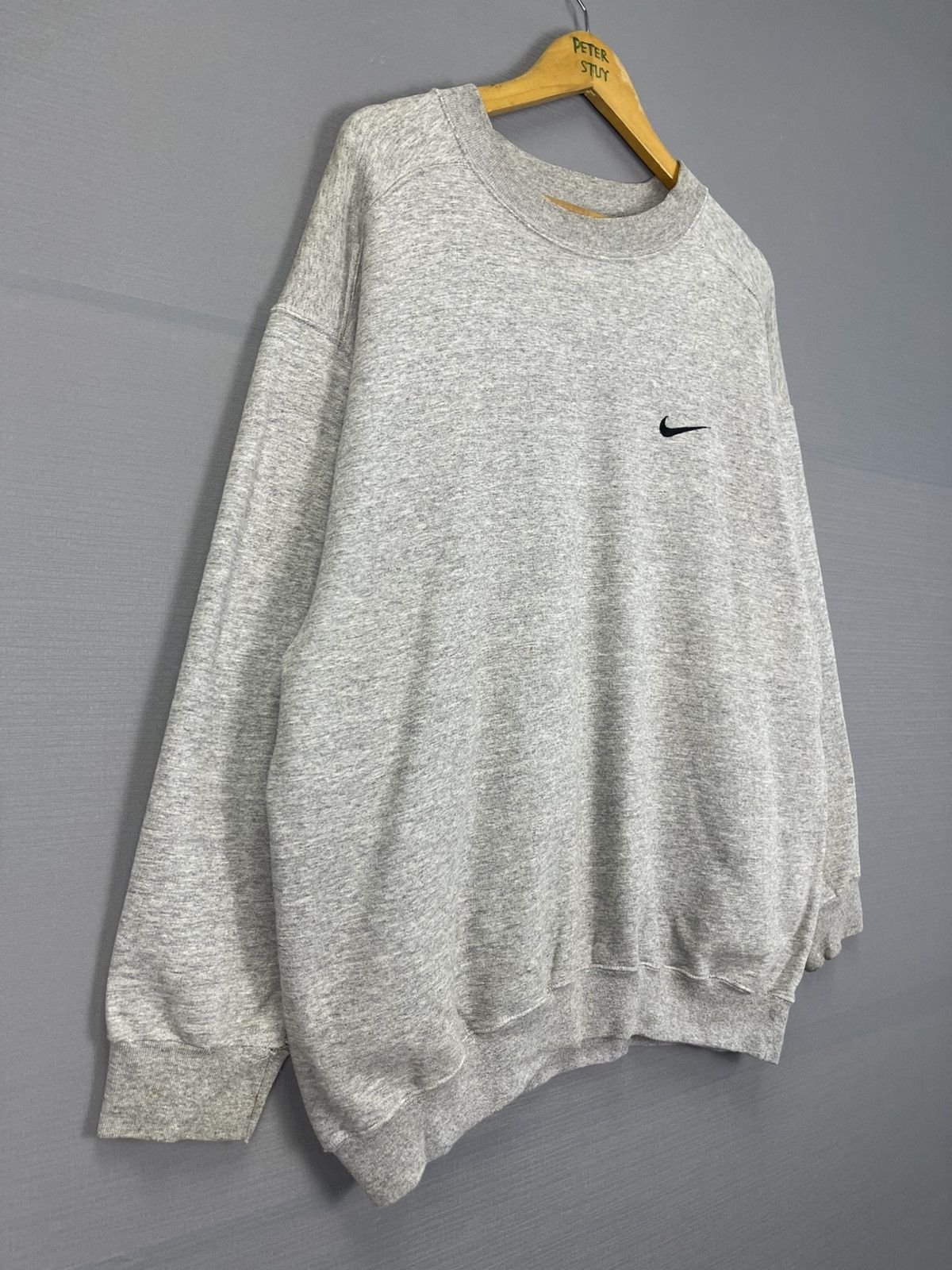 Nike Vintage 90s Nike Swoosh Sweatshirt Size US L / EU 52-54 / 3 - 4 Thumbnail
