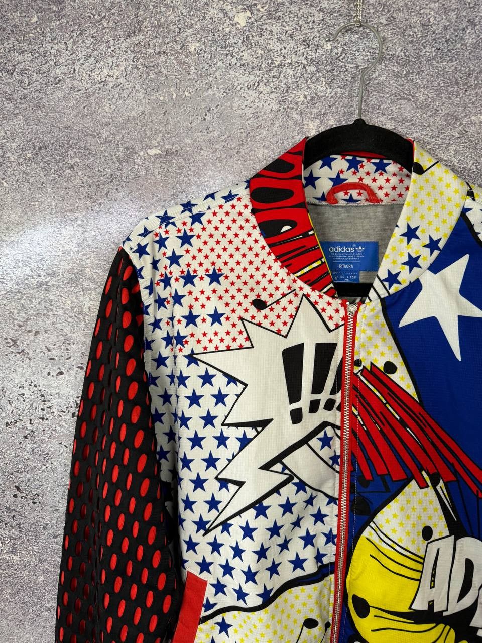 Adidas Adidas x Rita Ora Super Track Top Jacket Comic Print Size M / US 6-8 / IT 42-44 - 3 Thumbnail
