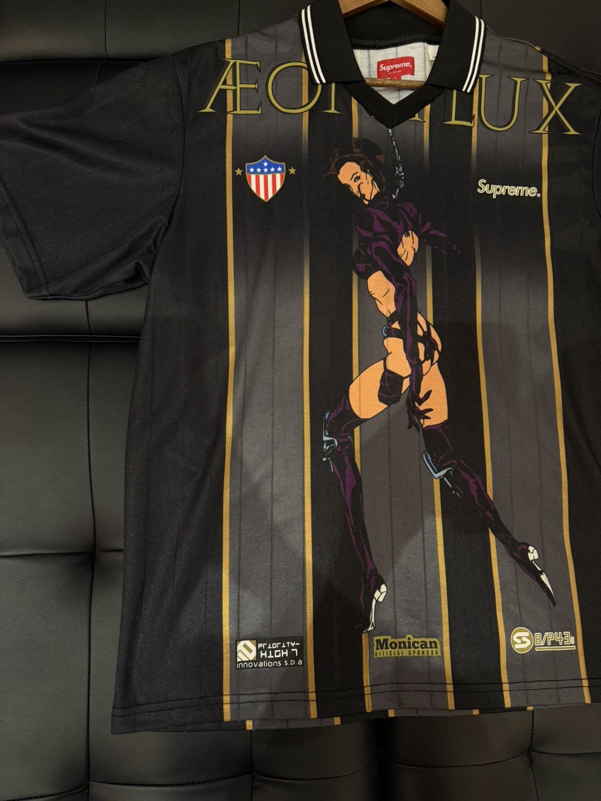 Supreme Size L - Supreme Aeon Flux Soccer Jersey Size US L / EU 52-54 / 3 - 2 Thumbnail