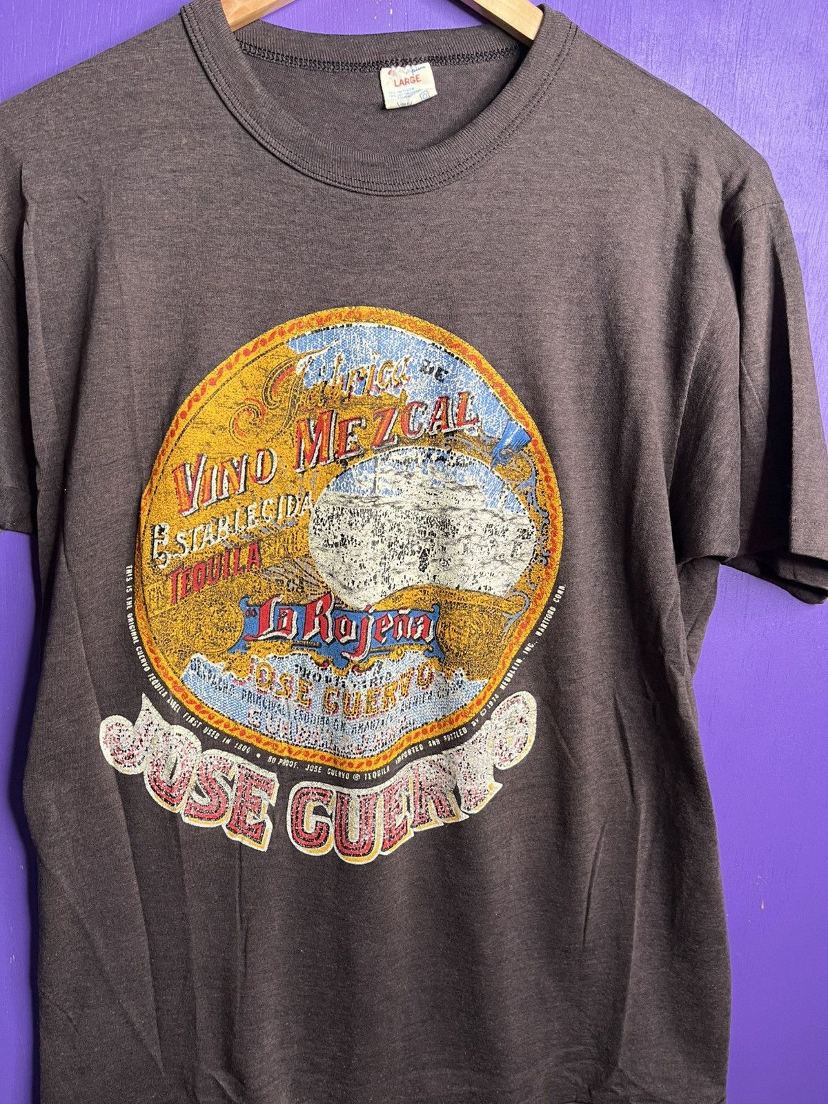 Champion × Vintage Vintage 80s champion Jose Cuervo logo t-shirt Size US M / EU 48-50 / 2 - 3 Thumbnail
