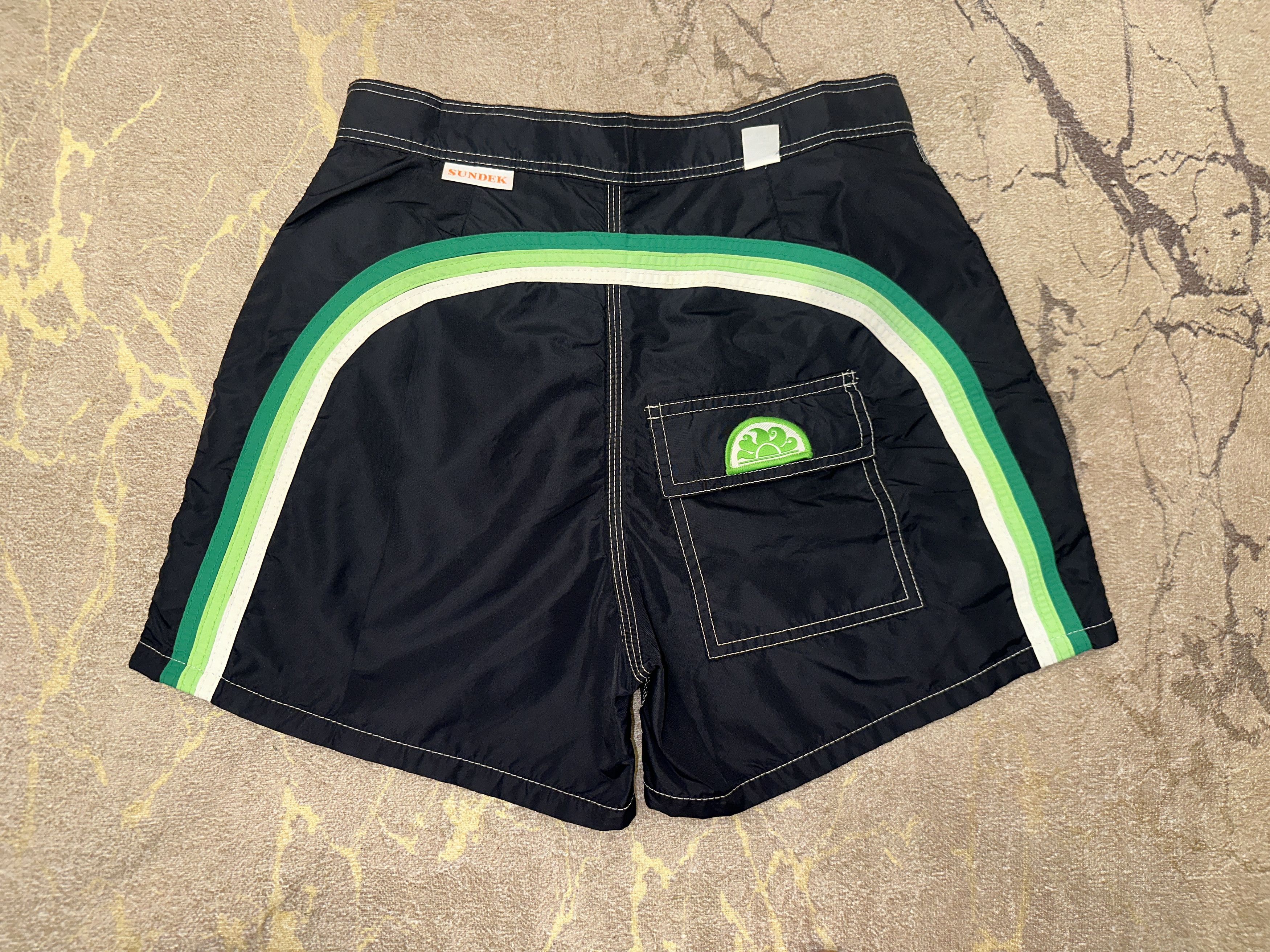 Sundek Sundek 27 Beach Board Shorts Trunks Bath Suit Size 27 XS Size US 27 - 3 Thumbnail