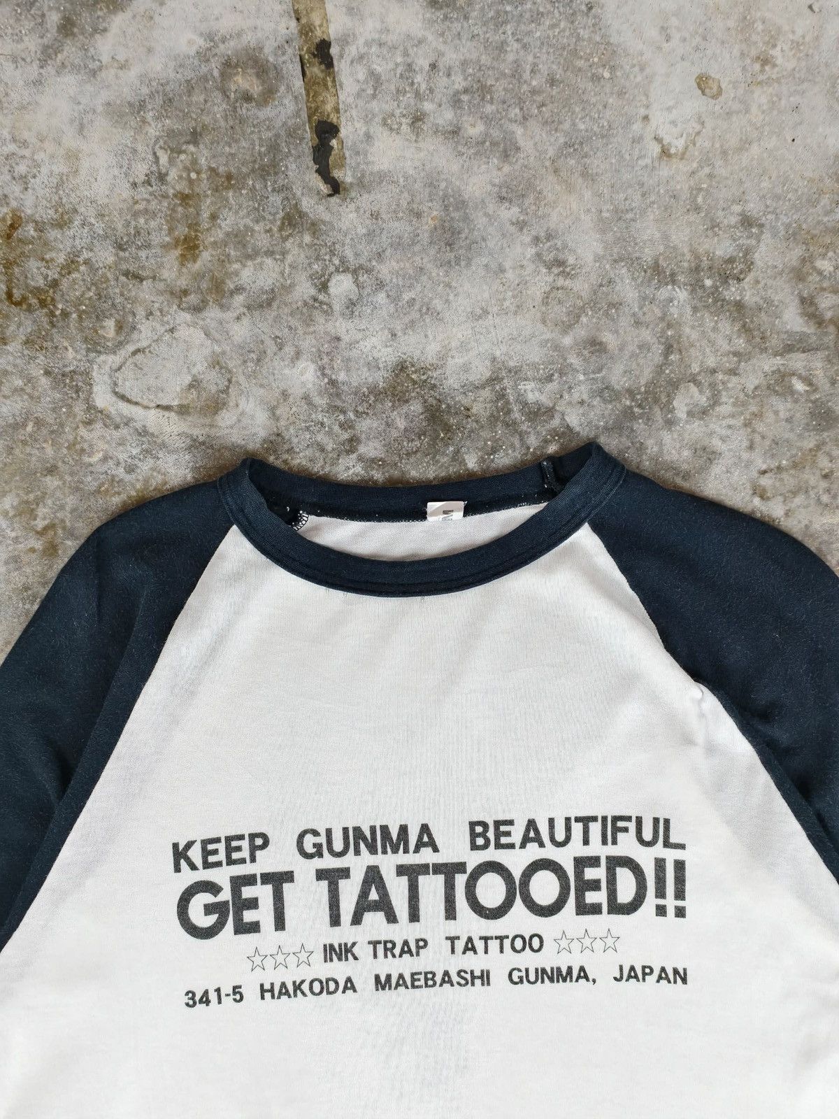 Vintage Rare Design Ink Trap Tatto Long Sleeve T-Shirt Size US M / EU 48-50 / 2 - 3 Thumbnail