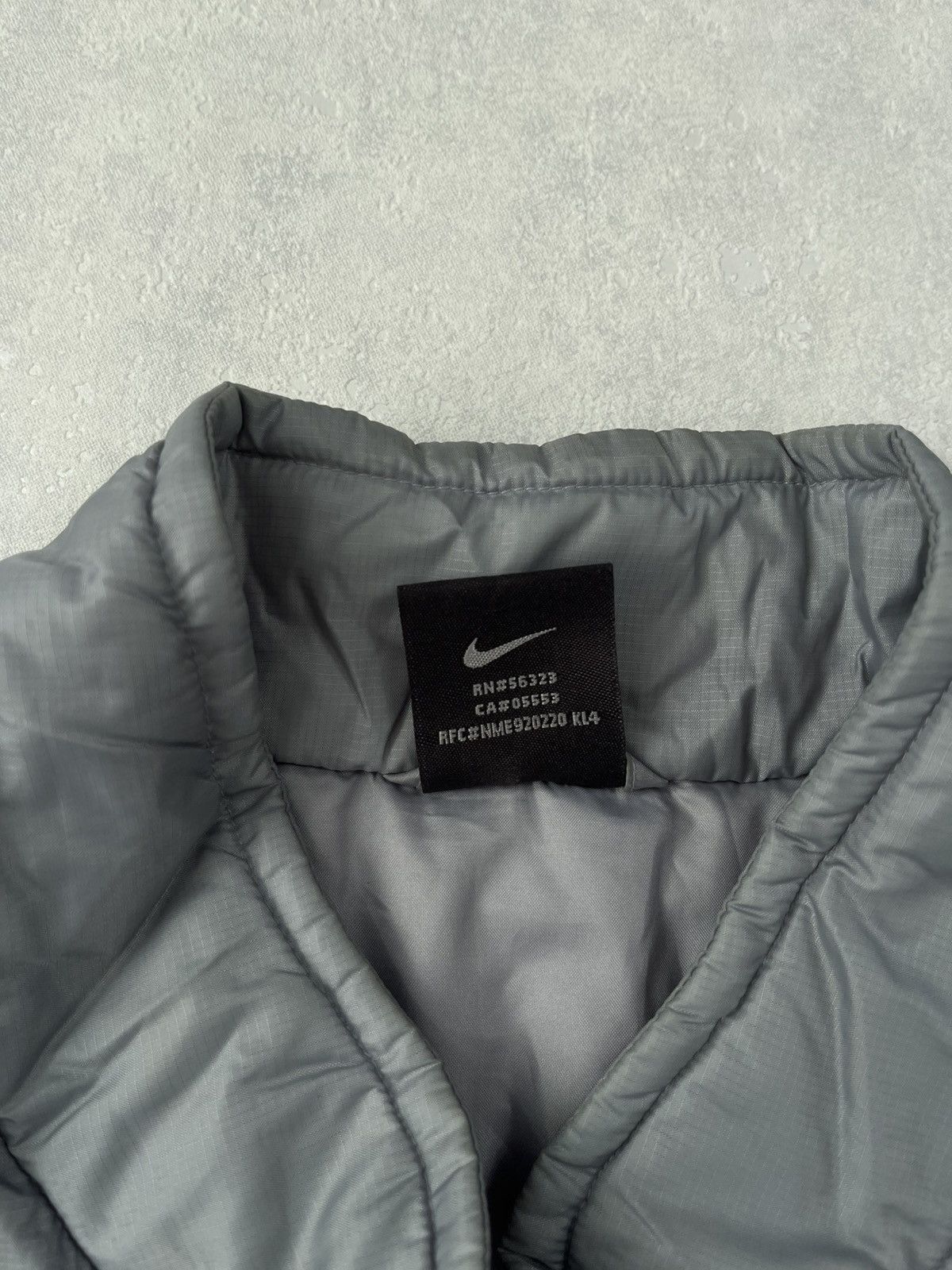 90’s NIKE RETRO NYLON LIGHT PUFFER JACKET SWOOSH LOGO Y2K