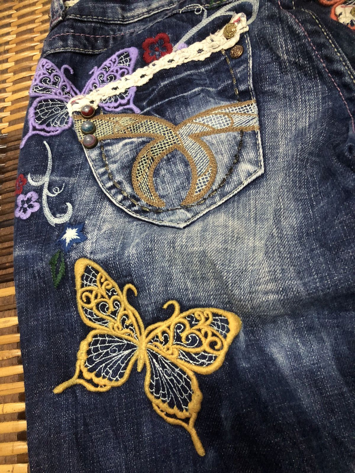 Designer × Hysteric Glamour × Japanese Brand Vintage Red Pepper Jeans Japanese Brand Size 31" - 17 Thumbnail