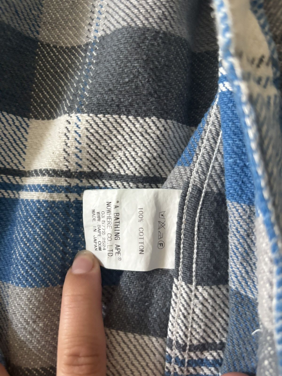 Bape Bape Flannel Size US M / EU 48-50 / 2 - 5 Thumbnail