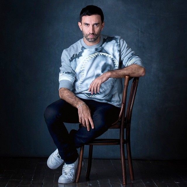 Givenchy Grey Runway Baseball Skull Organza Silk Sweatshirt Size US M / EU 48-50 / 2 - 10 Thumbnail