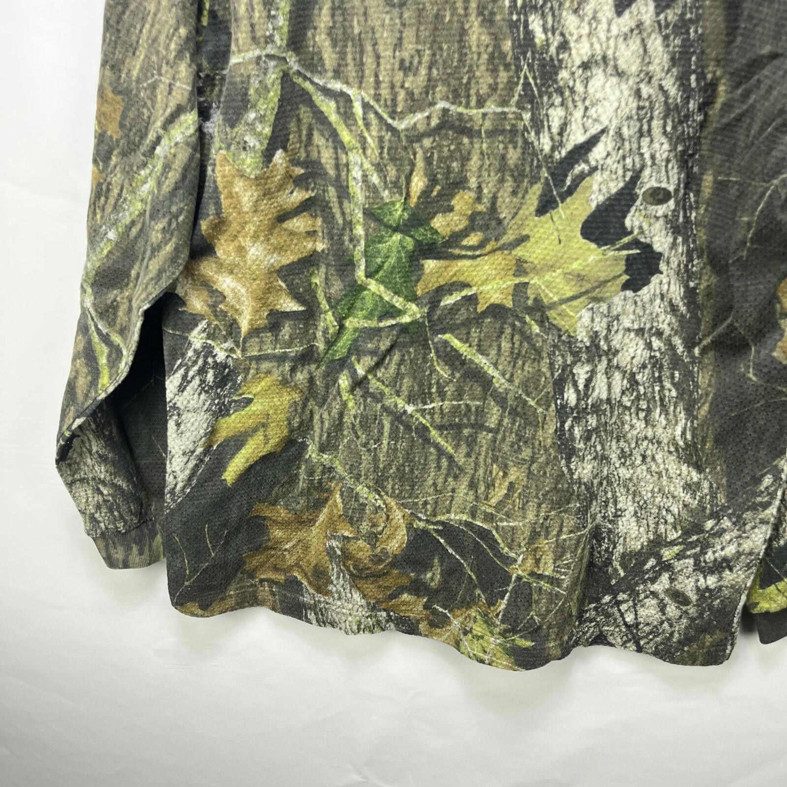 Vintage Vintage 90s Real Tree Camo Long Sleeve Shirt Cotton Large Size US L / EU 52-54 / 3 - 4 Thumbnail