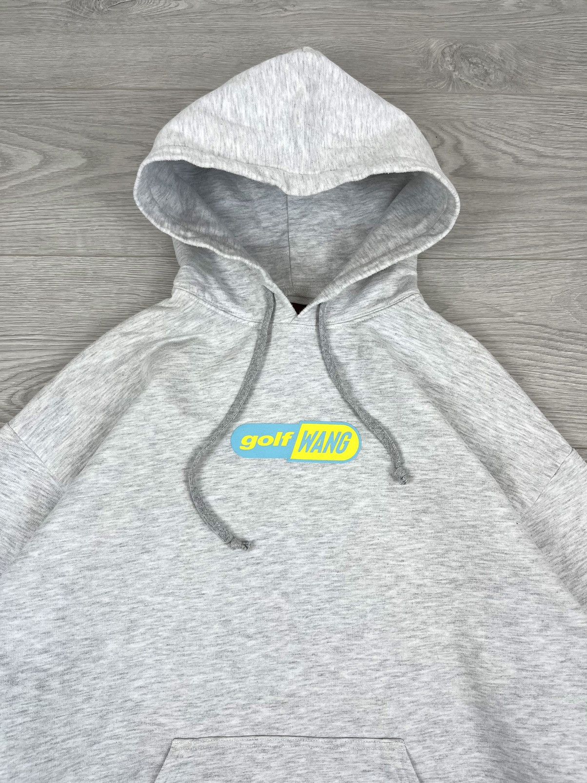 Golf Wang Golf Wang Streetwear Box Logo Grey Hoodie M size Size US M / EU 48-50 / 2 - 2 Thumbnail