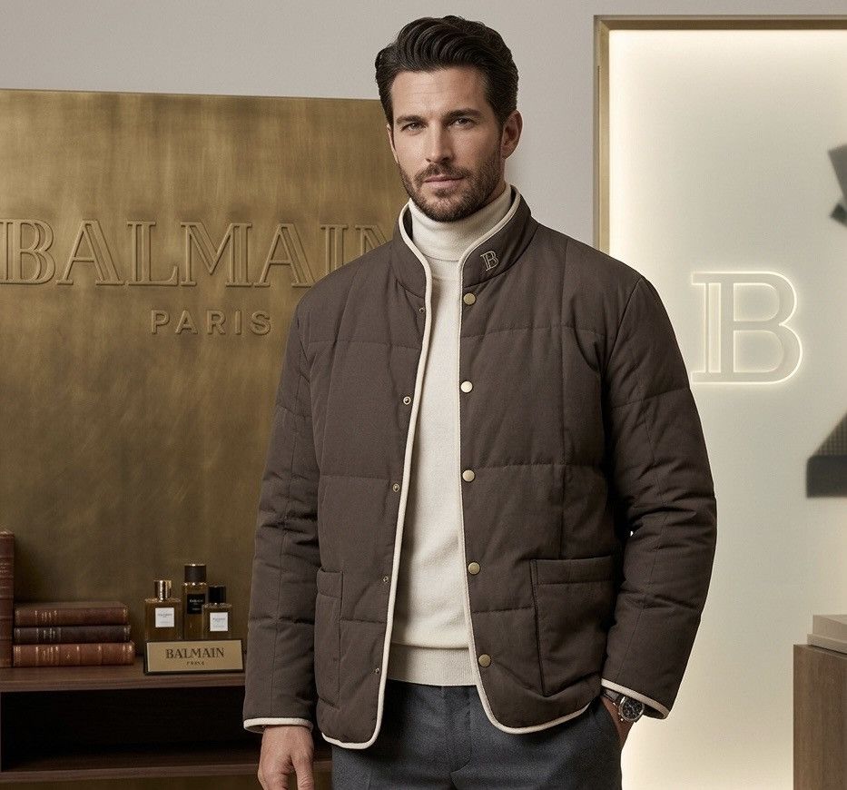 Balmain Vintage Balmain Paris Puffer Jacket Goose Feather Size US L / EU 52-54 / 3 - 1 Thumbnail
