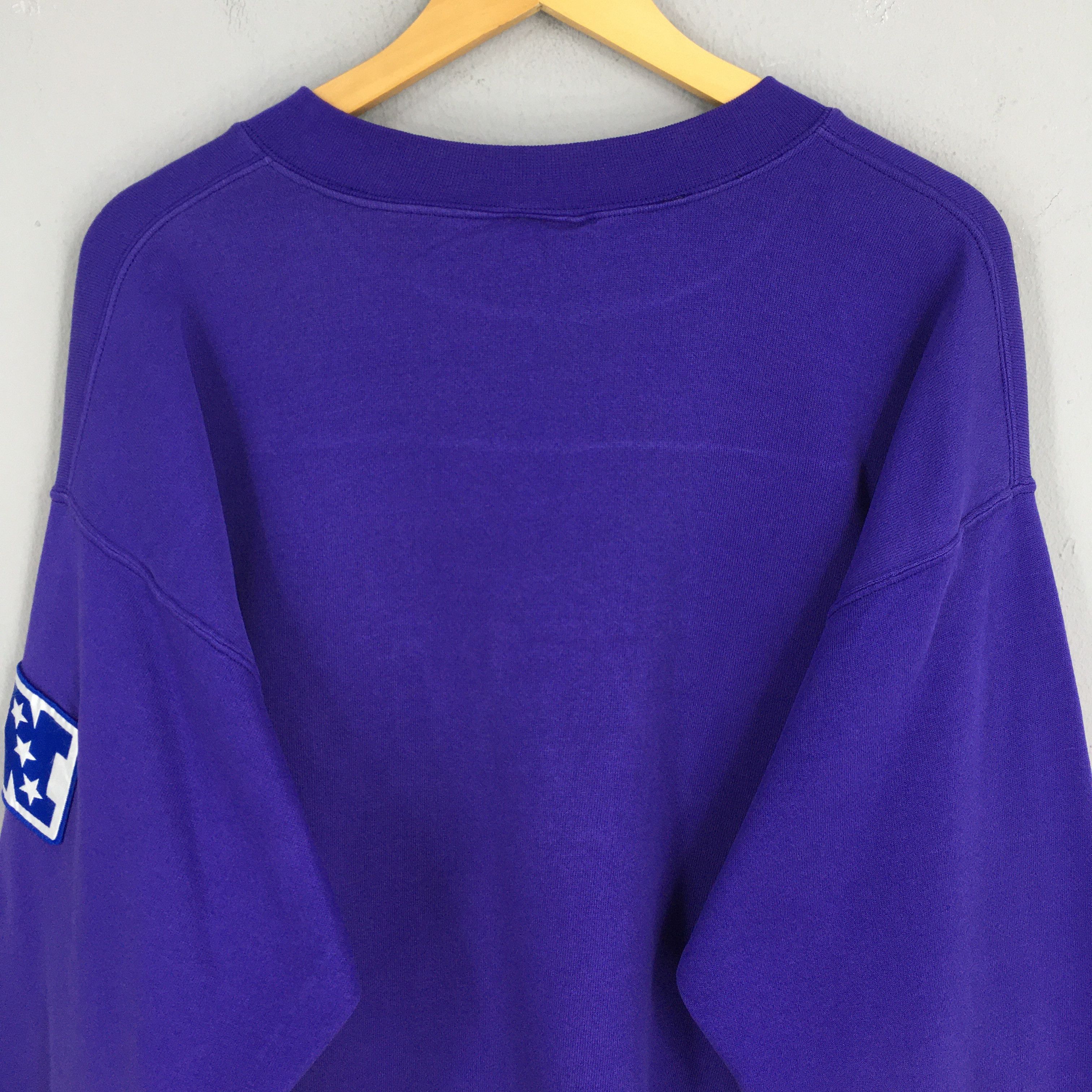 NFL × Vintage Vintage Minnesota Vikings NFL Purple Sweater 2XLarge Size US XXL / EU 58 / 5 - 9 Thumbnail