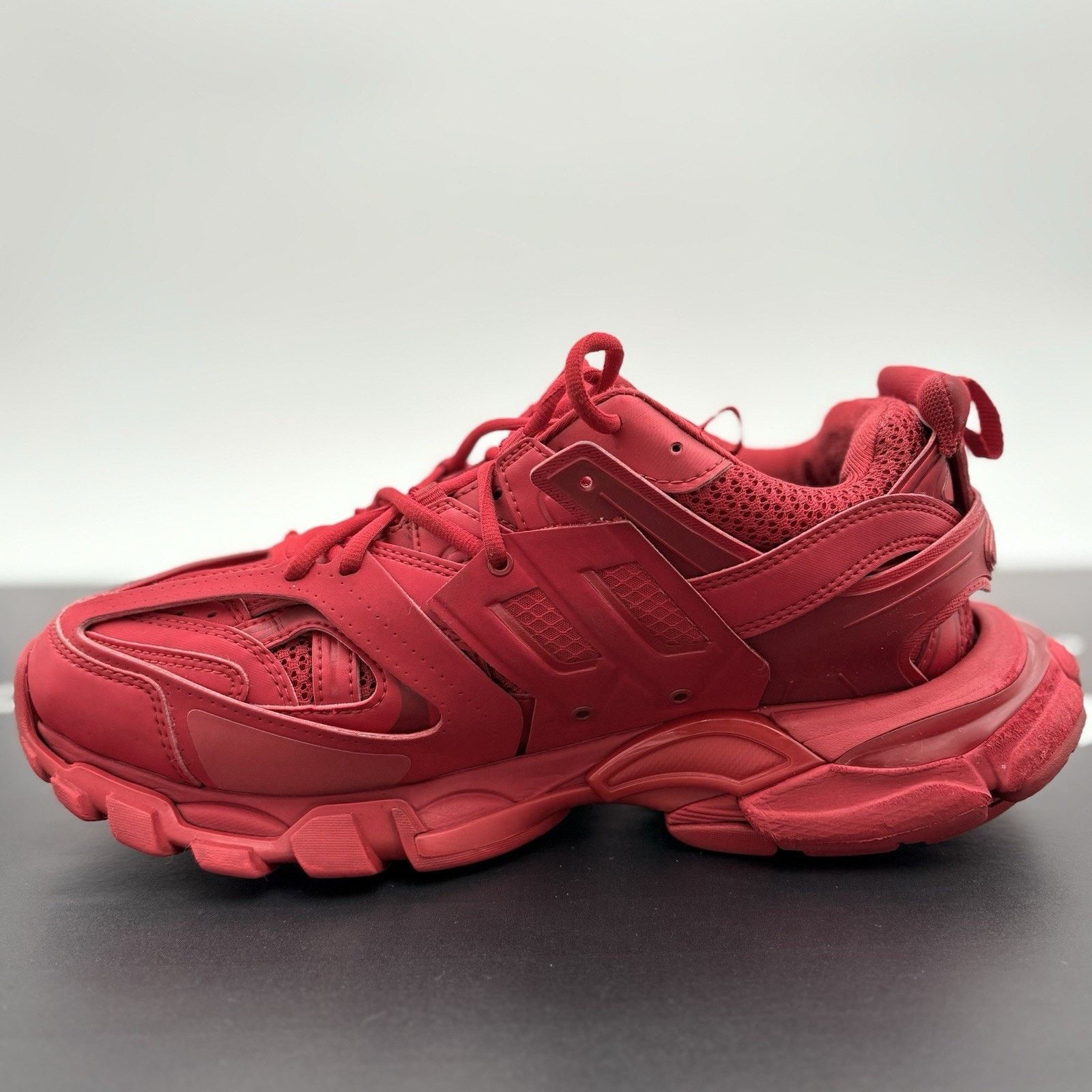 Balenciaga Size 42 (9 US) - Balenciaga Track ' Red ' | GOOD CONDITION! Size US 9 / EU 42 - 4 Thumbnail