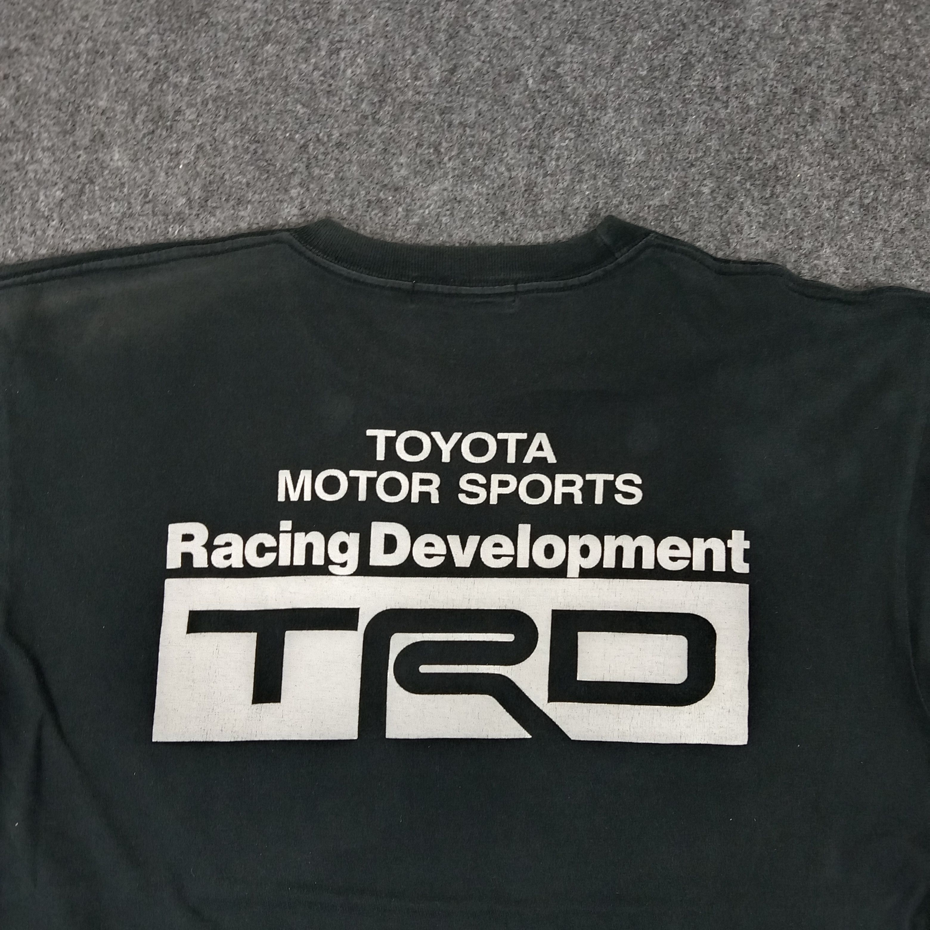 Japanese Brand × Vintage TRD Racing Development Toyota Motorsports Tshirt Size US L / EU 52-54 / 3 - 2 Thumbnail