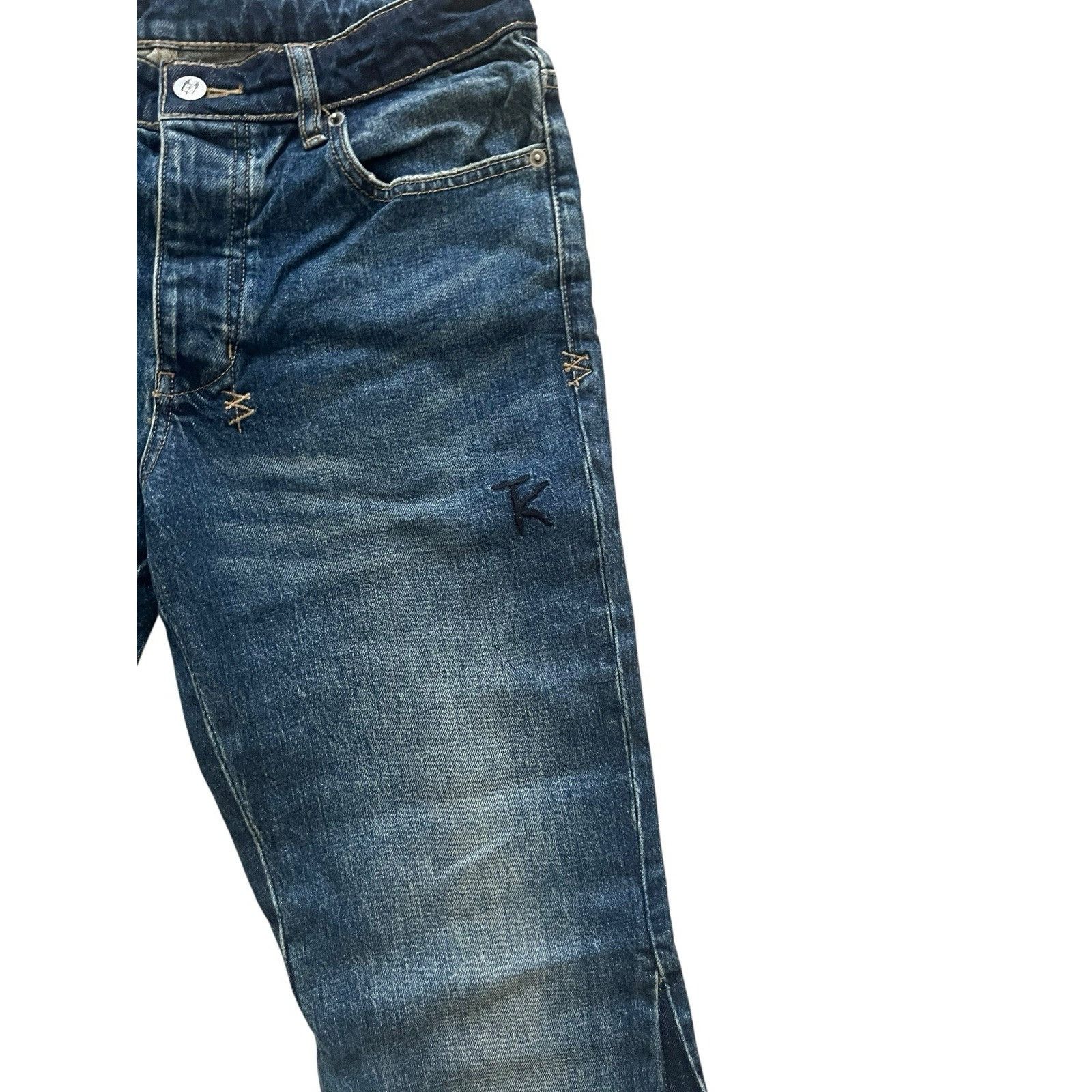 Ksubi Ksubi Jeans Mens Trippie Redd Bronko Flared Jeans Size 31/32 Size US 31 - 7 Thumbnail