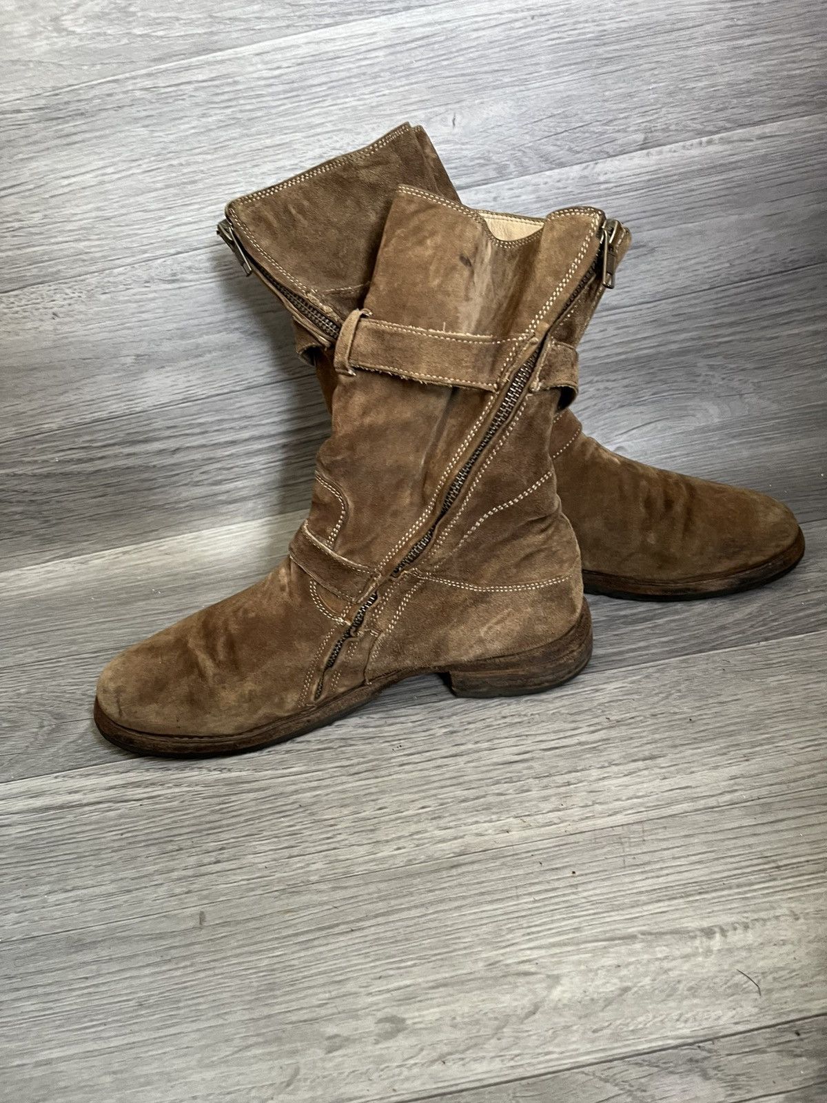 Officine Creative Officine creative engineer tan leather boots Size US 7 / EU 40 - 8 Thumbnail