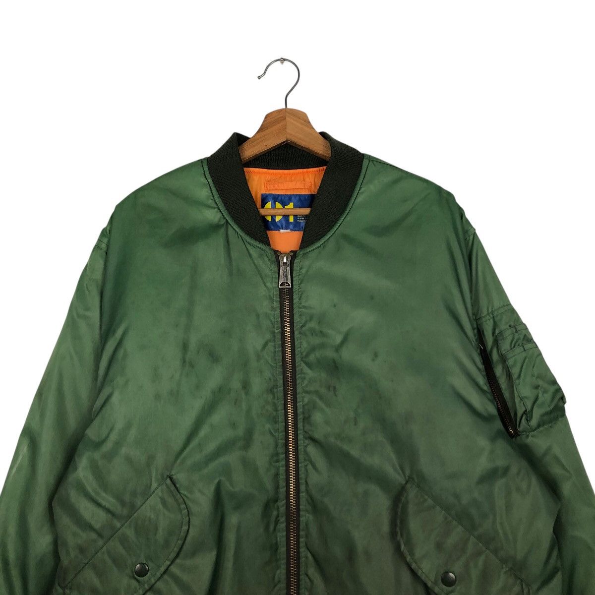 Japanese Brand Vintage Reversible Bomber Jacket Plus One Issey Miyake Ma-1 Size US M / EU 48-50 / 2 - 4 Thumbnail