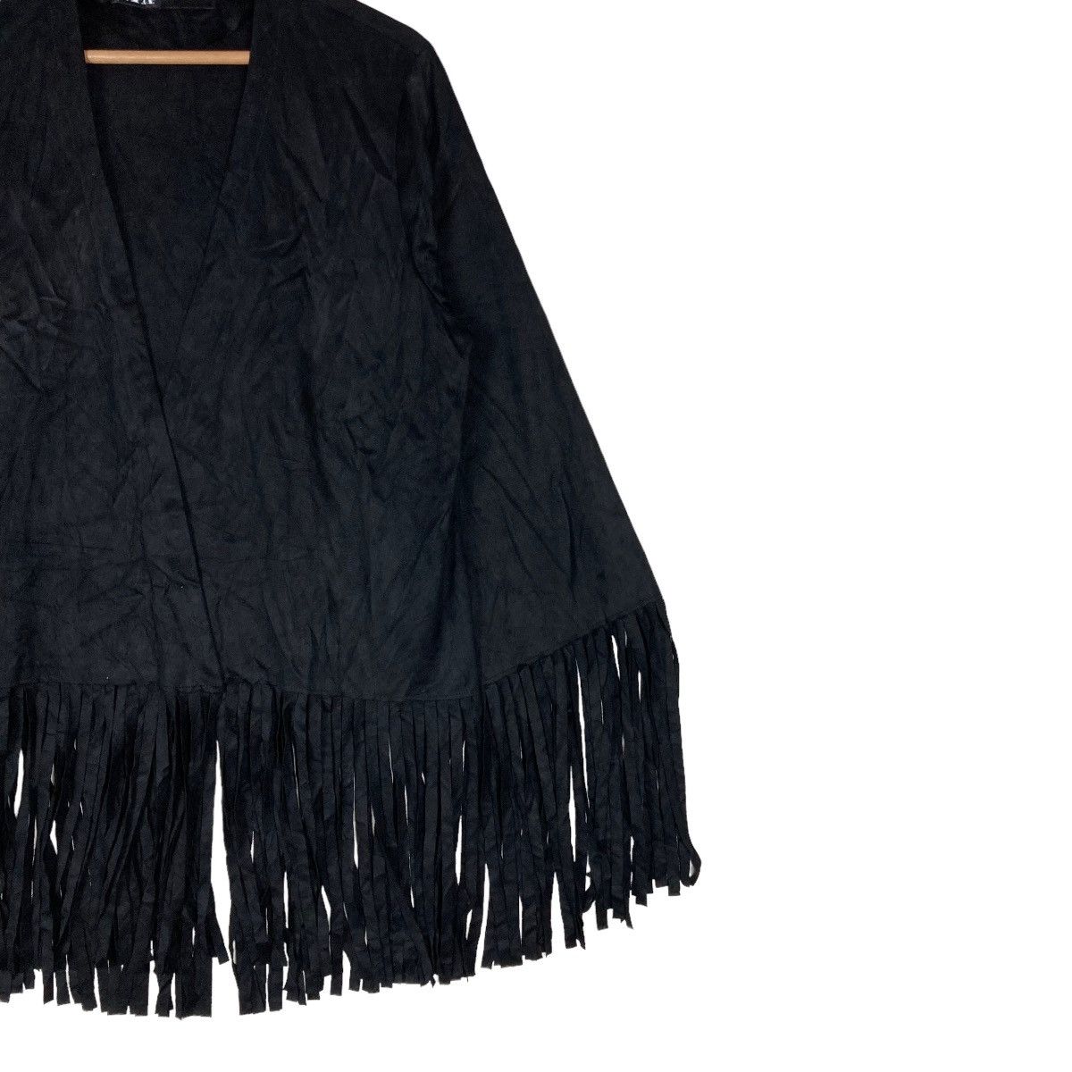 Zara Zara Fringed Cardigan Size L / US 10 / IT 46 - 3 Thumbnail