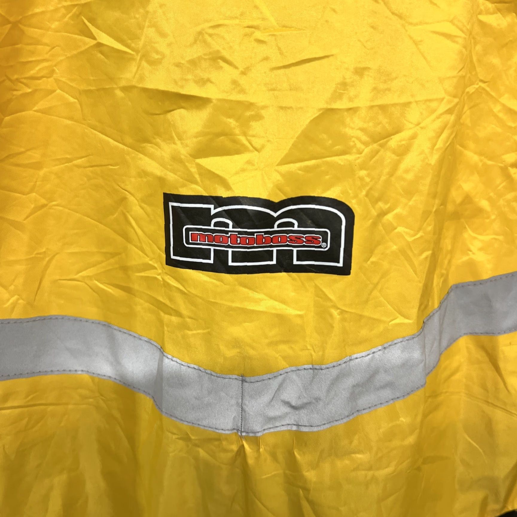 Chimala Motoboss Motorcycle Jacket Men XL Yellow Pockets | Brand Himalaya | Stand-Up Collar | Pocket | Athletic Fit | Solid | Size XL | Jacket Size US XL / EU 56 / 4 - 3 Thumbnail