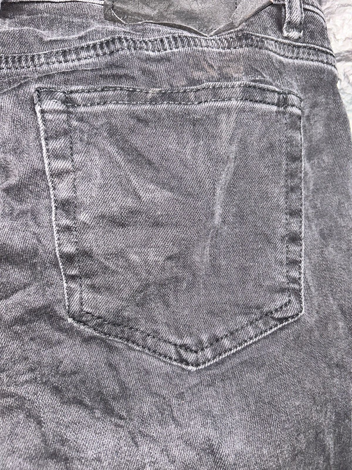 Acne Studios North Used Black Slim Fit Jeans Size US 30 / EU 46 - 9 Thumbnail
