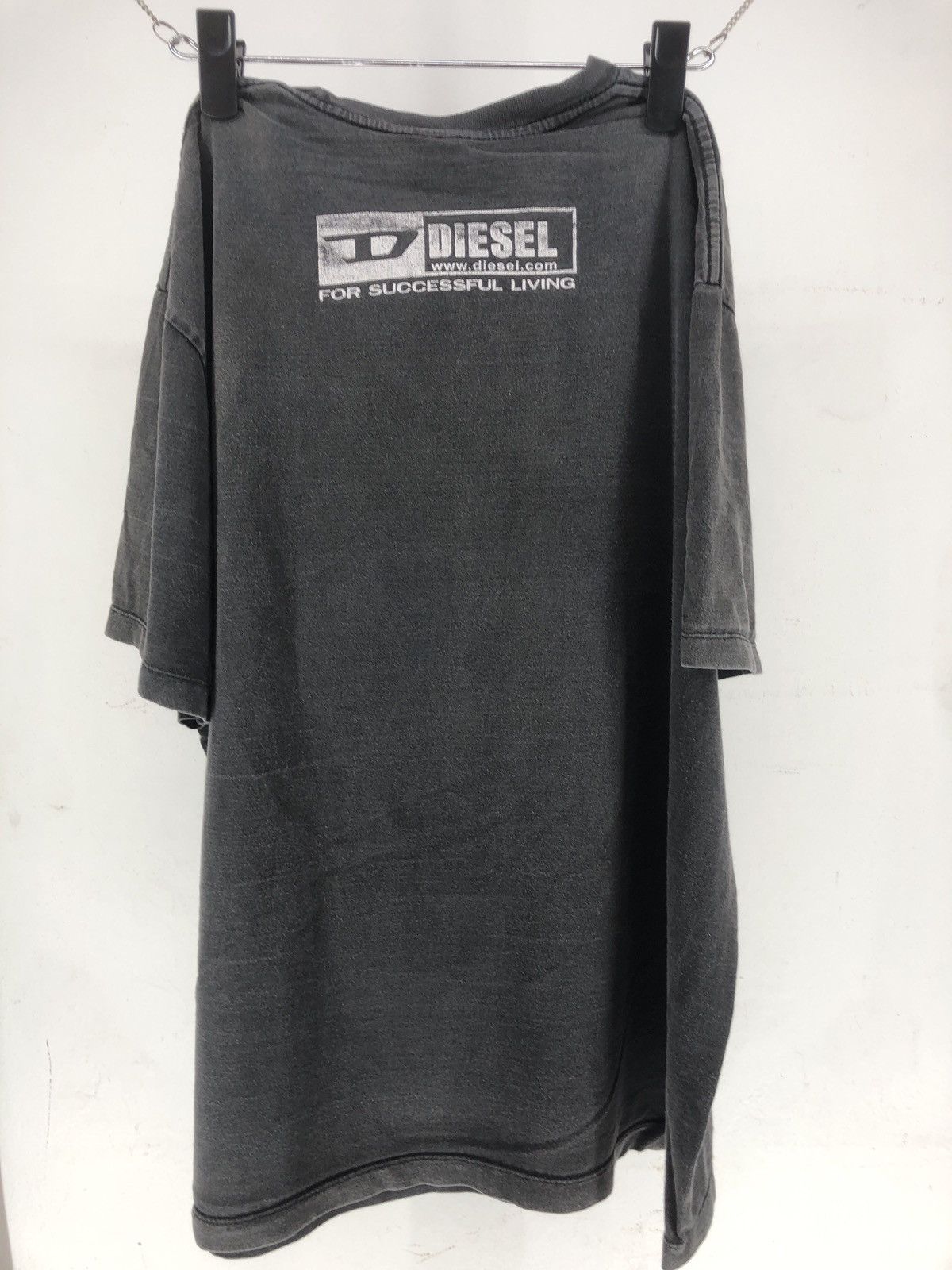Diesel × Vintage Vintage Faded Diesel Spell out Big Print Shirt Size US XL / EU 56 / 4 - 9 Thumbnail