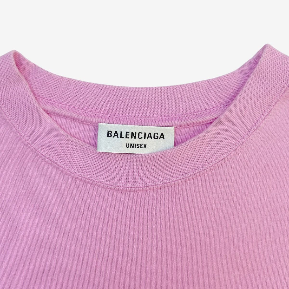 Balenciaga Balenciaga Rhinestone Logo Letter Short Sleeve T-shirt K26WX Size S / US 4 / IT 40 - 5 Thumbnail