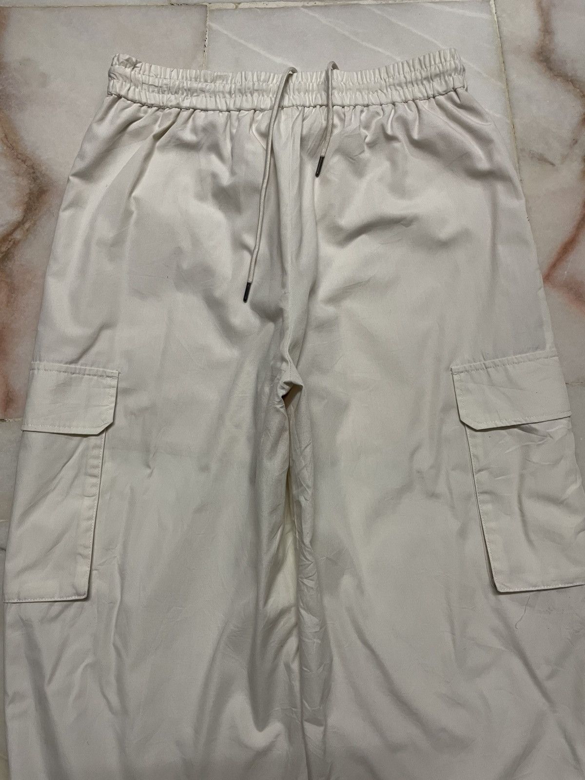 GU Yohji Yamamoto Ballon Baggy Parachute White By GU Size US 28 / EU 44 - 10 Thumbnail