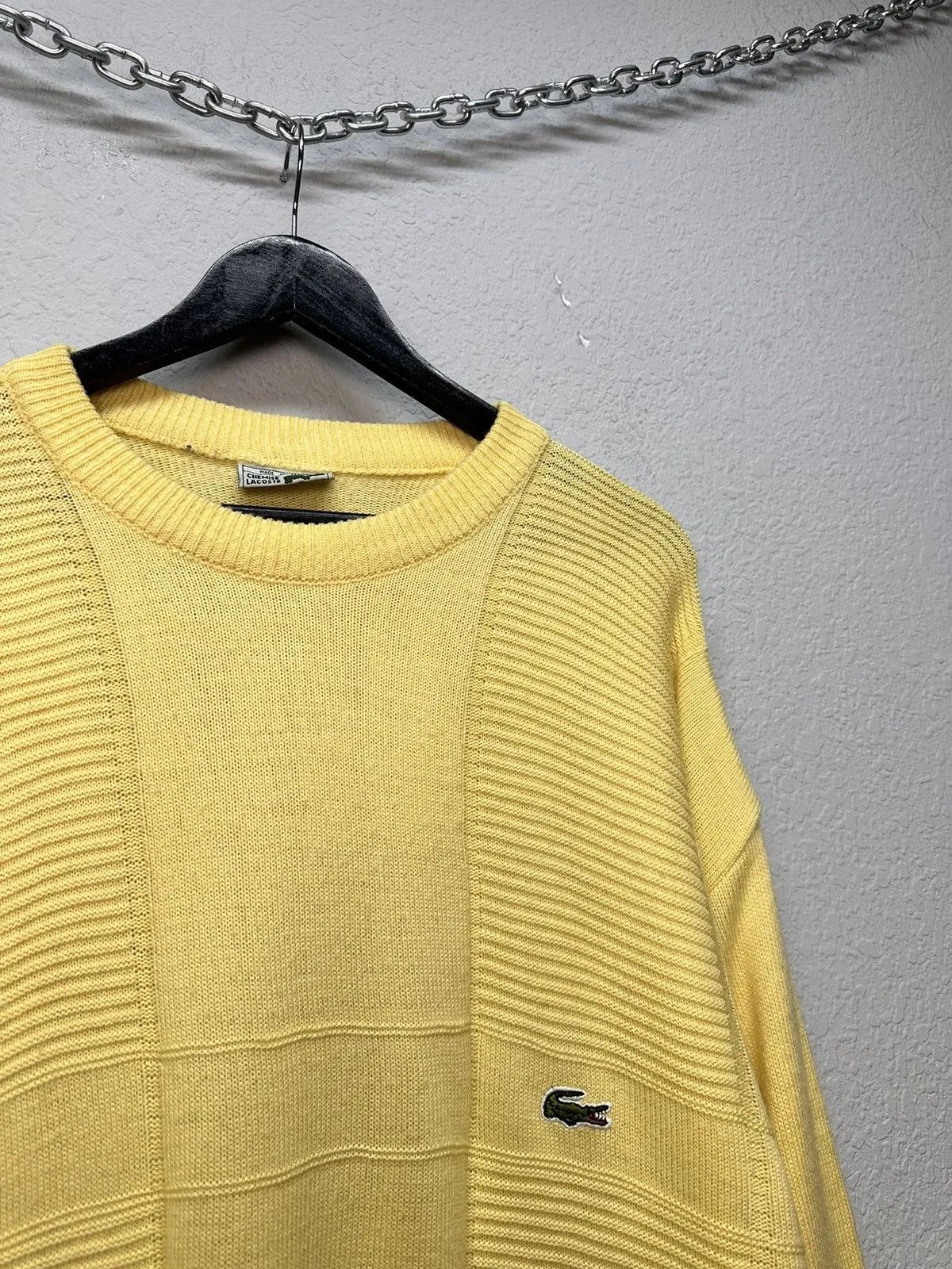 Lacoste Vintage Sweater Lacoste Knit Hand XL 90s Ralph Japanese Y2K Size US L / EU 52-54 / 3 - 4 Thumbnail