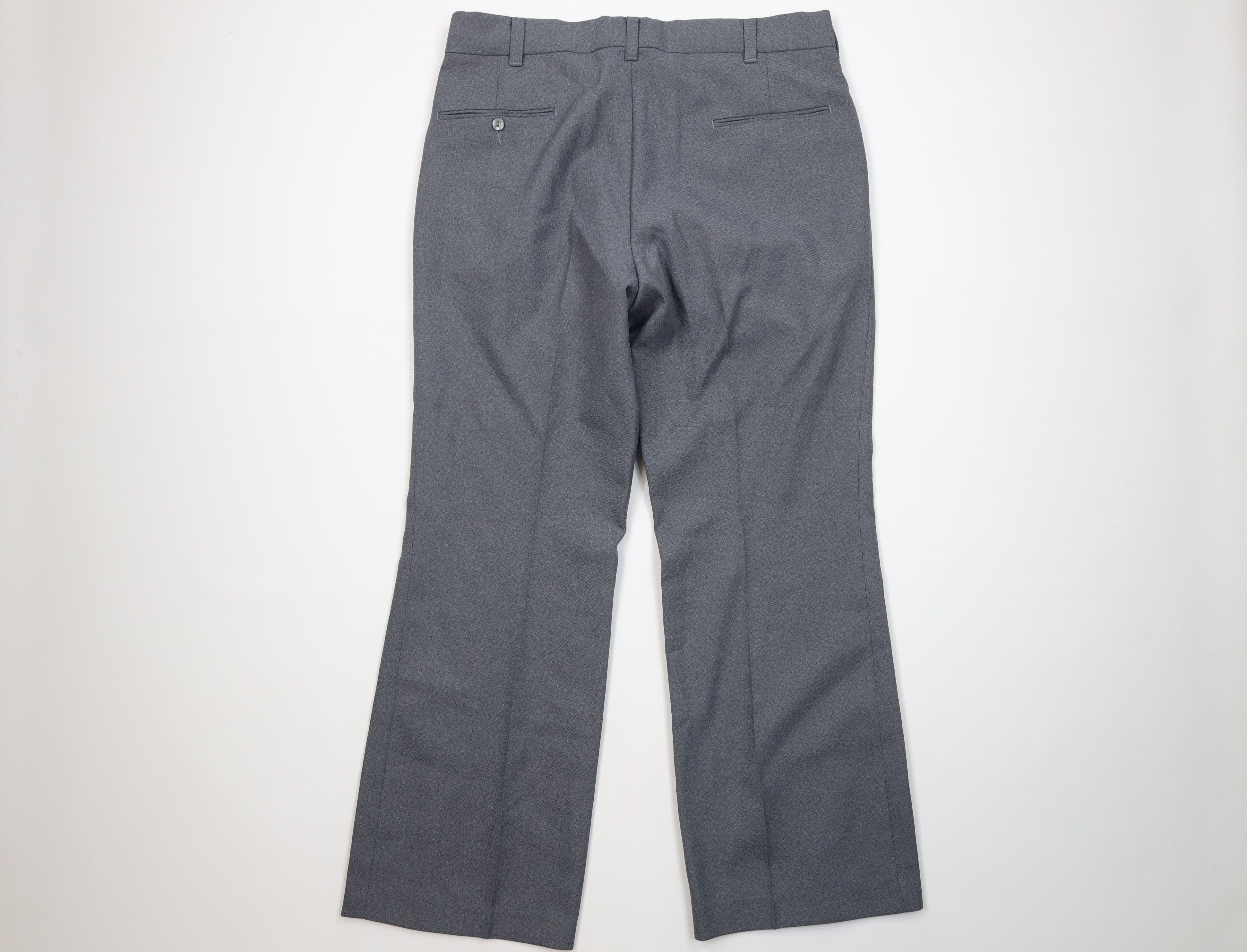 Vintage Vintage 70s Streetwear Bell Bottoms Chino Pants Gray USA Size US 34 / EU 50 - 7 Thumbnail