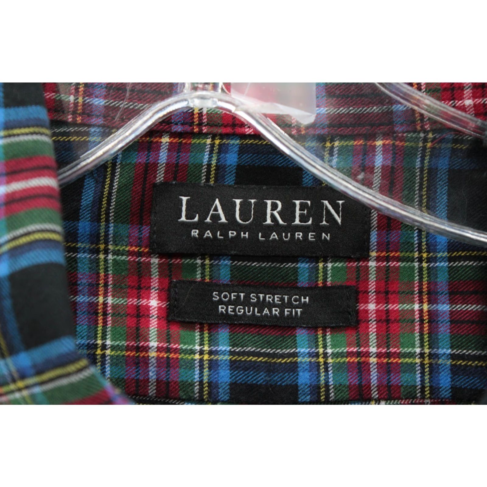 Ralph Lauren Lauren Ralph Lauren Black Label Shirt Mens Large Multicolor Plaid Flannel Preppy Size US L / EU 52-54 / 3 - 4 Thumbnail