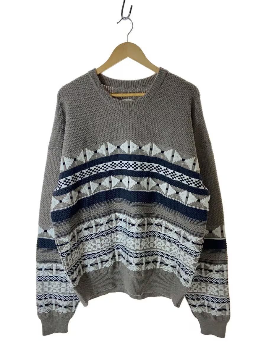 Maison Margiela AW17 Nordic Stitch Wool Knit Sweater Size US L / EU 52-54 / 3 - 1 Thumbnail