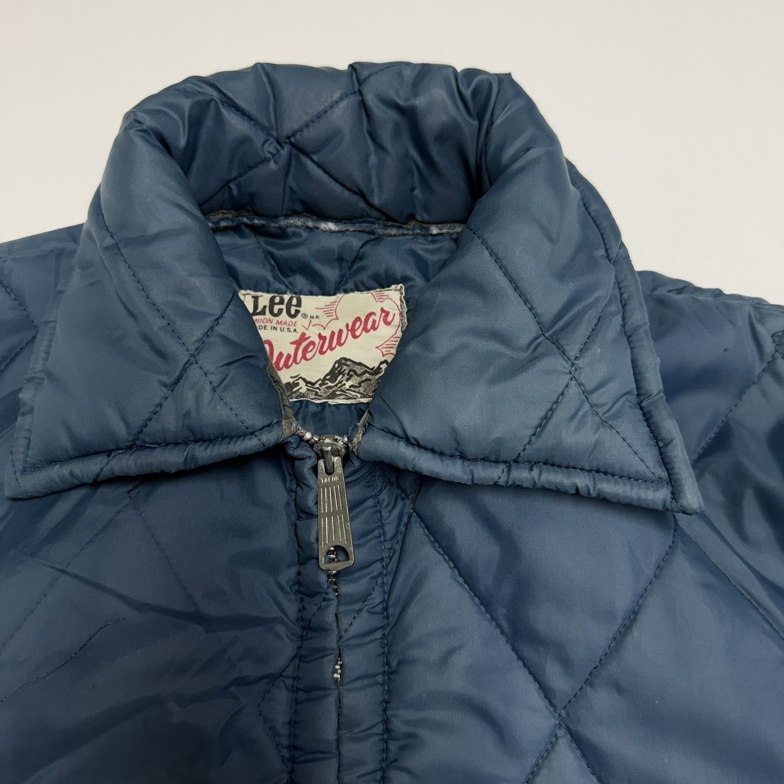 Lee Vintage Lee Union Made Outerwear Jacket Men L Blue Quilted Size US L / EU 52-54 / 3 - 11 Thumbnail