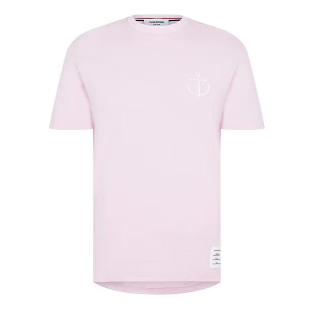 Thom Browne o1g2r1mq0724 Anchor T- Shirts in Light Pink Size US S / EU 44-46 / 1 - 1 Thumbnail